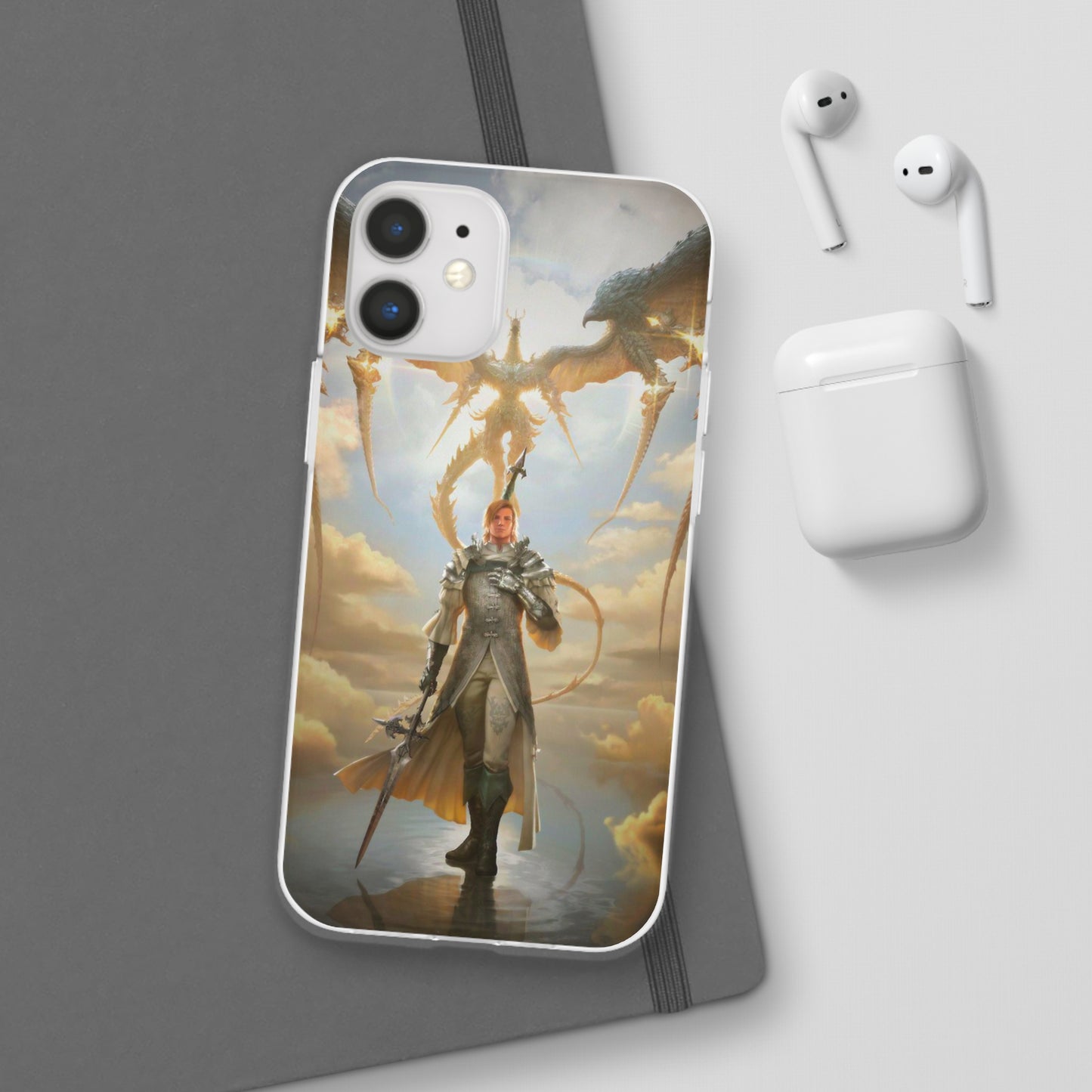 Final Fantasy XVI Dion Lesage | Flexible Phone Case | Iphone 11-14 Pro Max | Samsung 21-23 Ultra | Gift Packages Choice