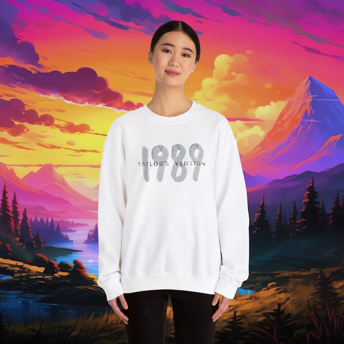 1989 Taylor's Version Unisex Heavy Blend™ Crewneck Sweatshirt