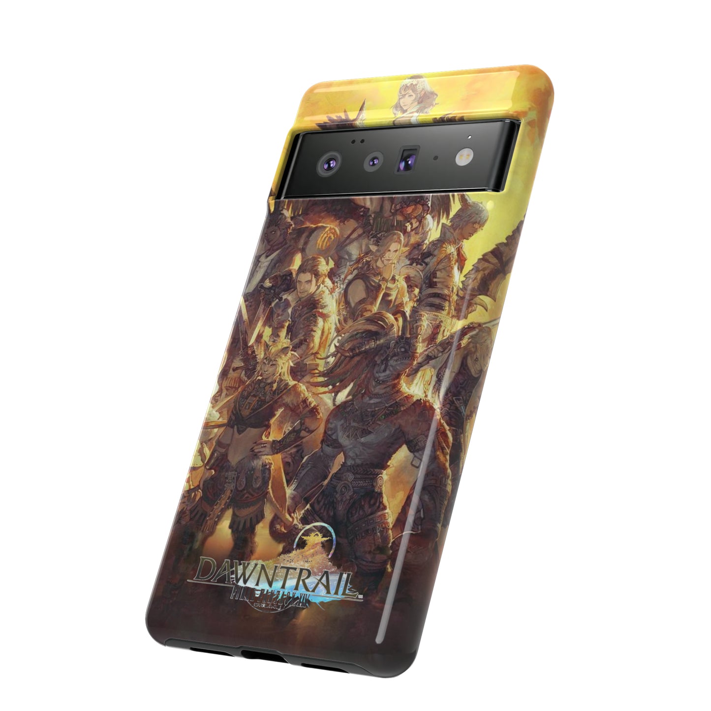 Final Fantasy XIV Dawntrail | Enhance Tough Phone Cases for iPhone 11-15 Pro Max / Samsung S21 - 23 Ultra / Pixel 5 - 7