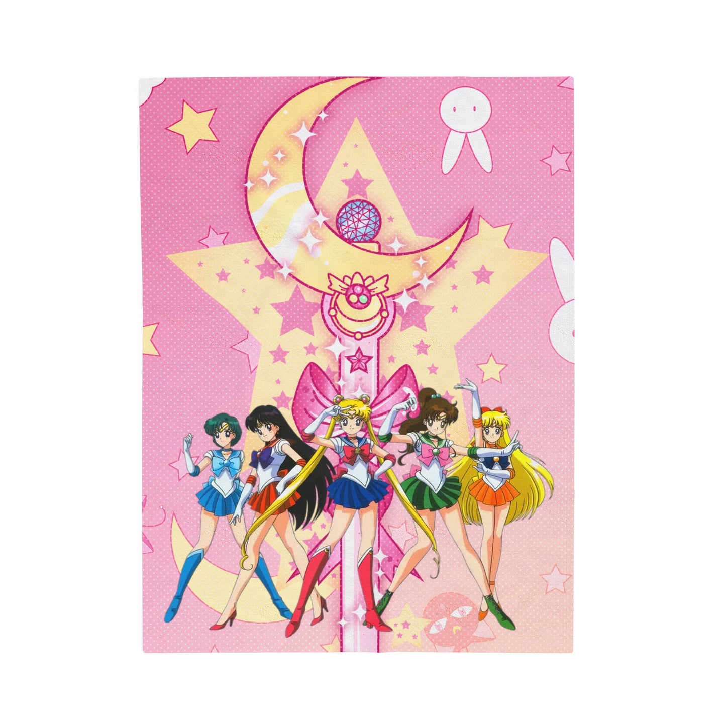 Sailor moon Velveteen Plush Blanket