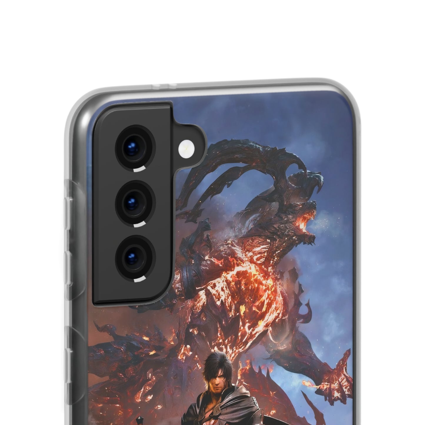 Final Fantasy XVI Clive Rosfield | Flexible Phone Case | Iphone 11-14 Pro Max | Samsung 21-23 Ultra | Gift Packages Choice