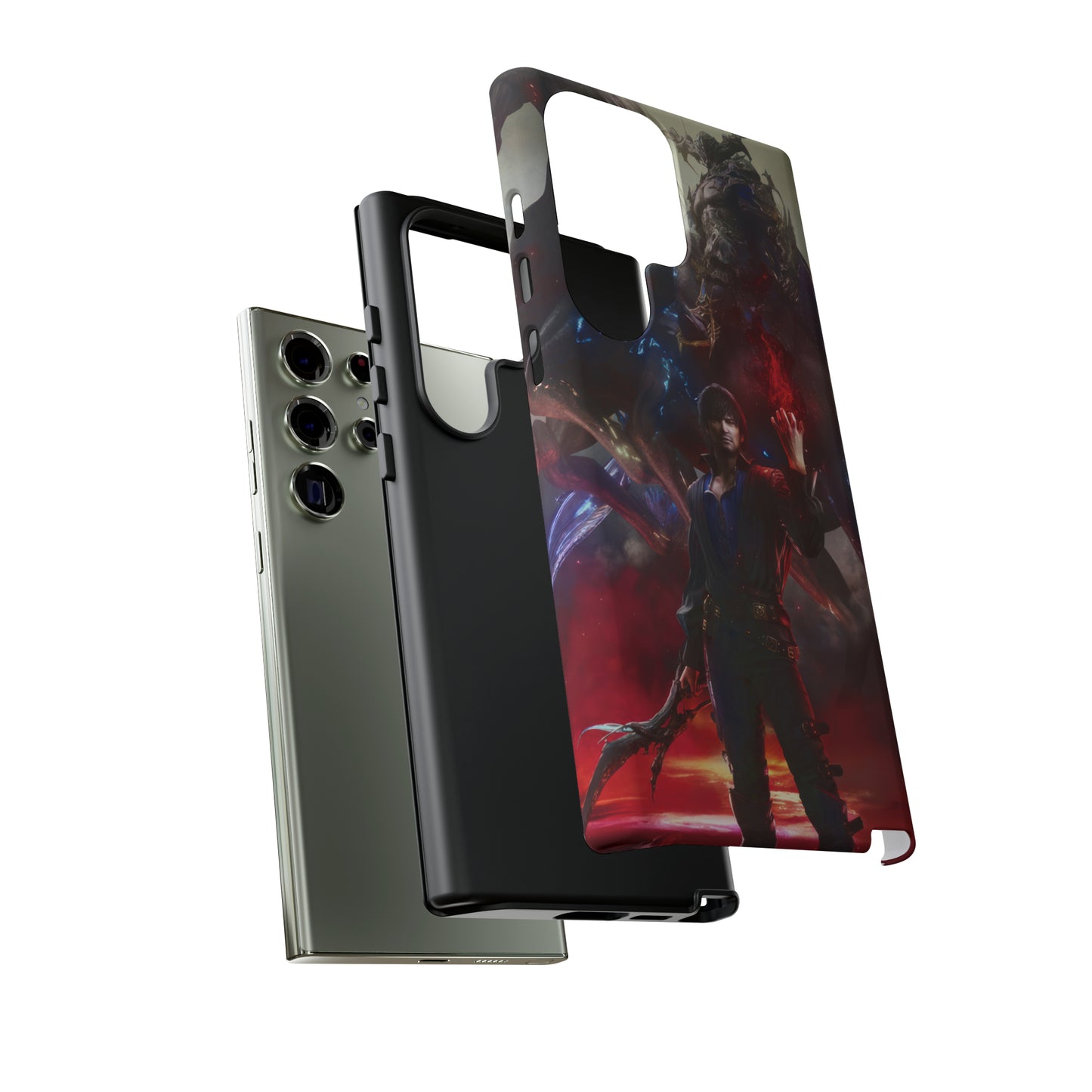 Final Fantasy XVI Barnabas Tharmr | Enhance Tough Phone Cases for iPhone 11-15 Pro Max / Samsung S21 - 23 Ultra / Pixel 5 - 7