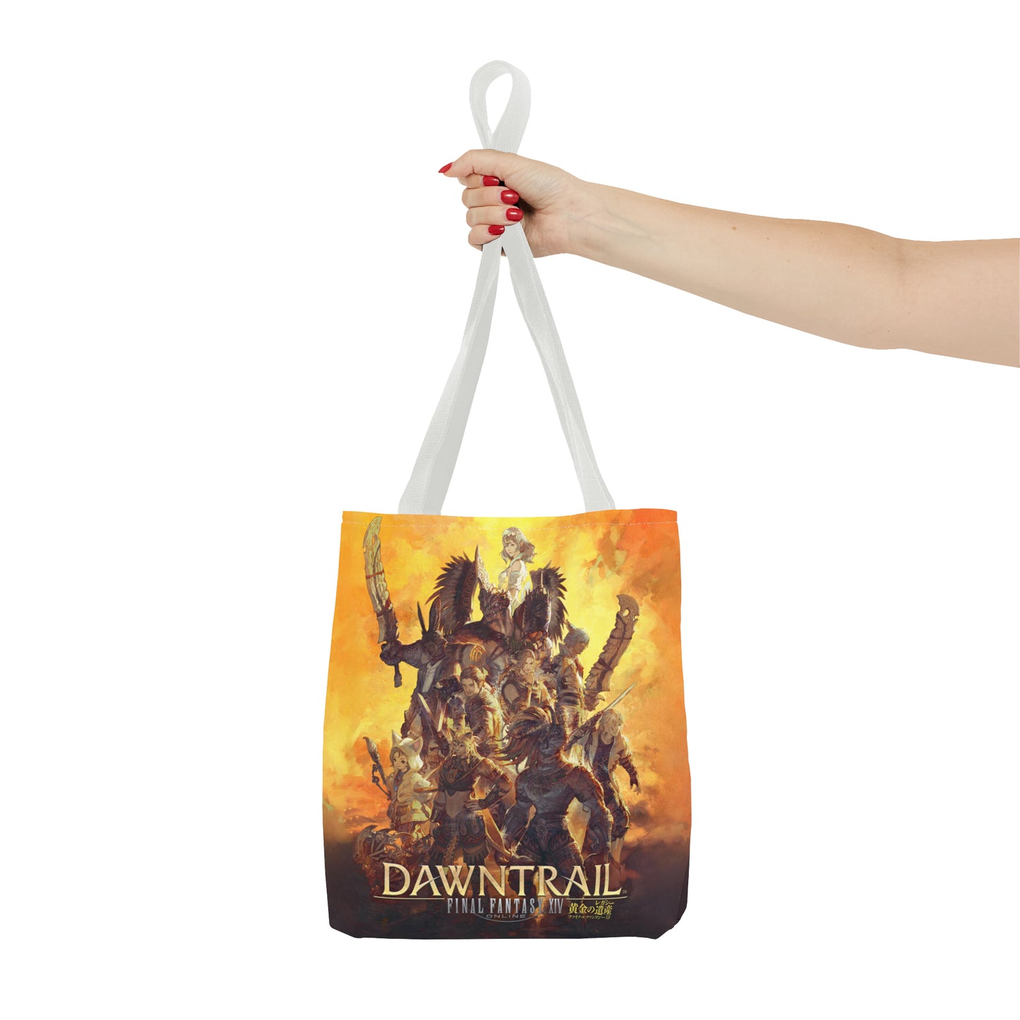 Final Fantasy XIV Dawntrail | Tote Bag (AOP) | 5 color Handle