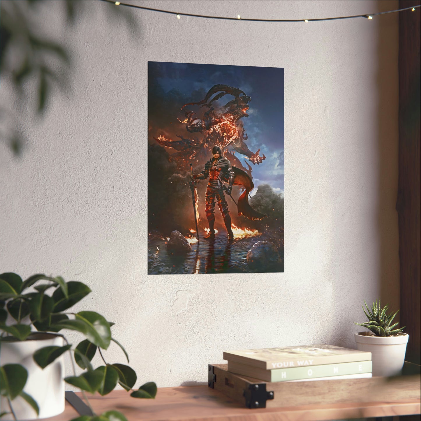 Final Fantasy XVI Clive Rosfield Matte Vertical Game Posters