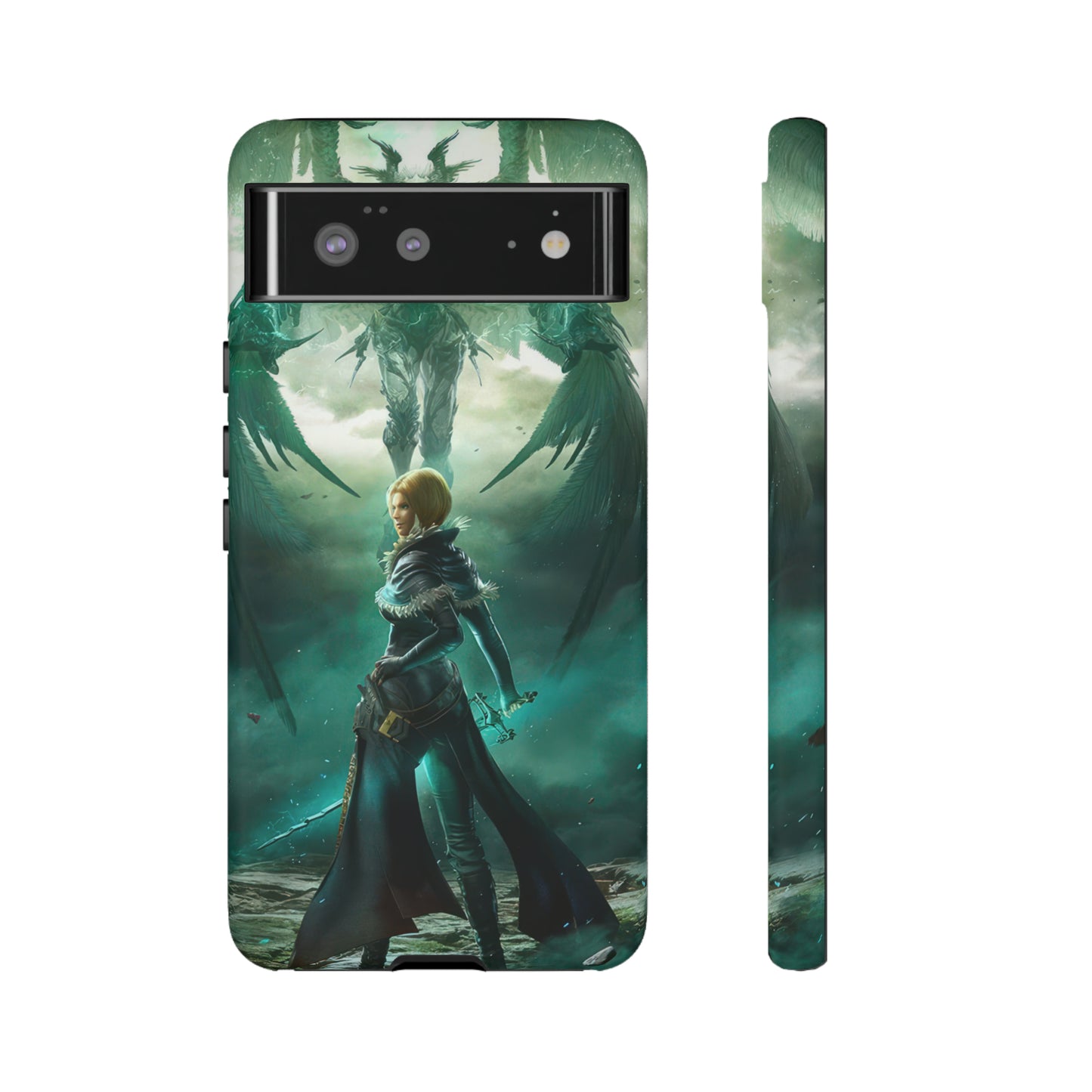 Final Fantasy XVI Benedikta Harman |  Enhance Tough Phone Cases for iPhone 11-15 Pro Max / Samsung S21 - 23 Ultra / Pixel 5 - 7