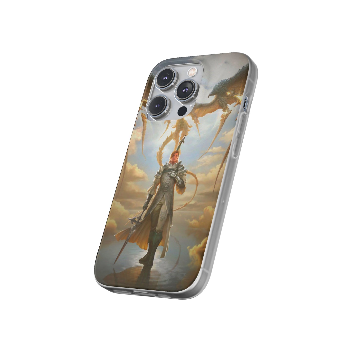 Final Fantasy XVI Dion Lesage | Flexible Phone Case | Iphone 11-14 Pro Max | Samsung 21-23 Ultra | Gift Packages Choice