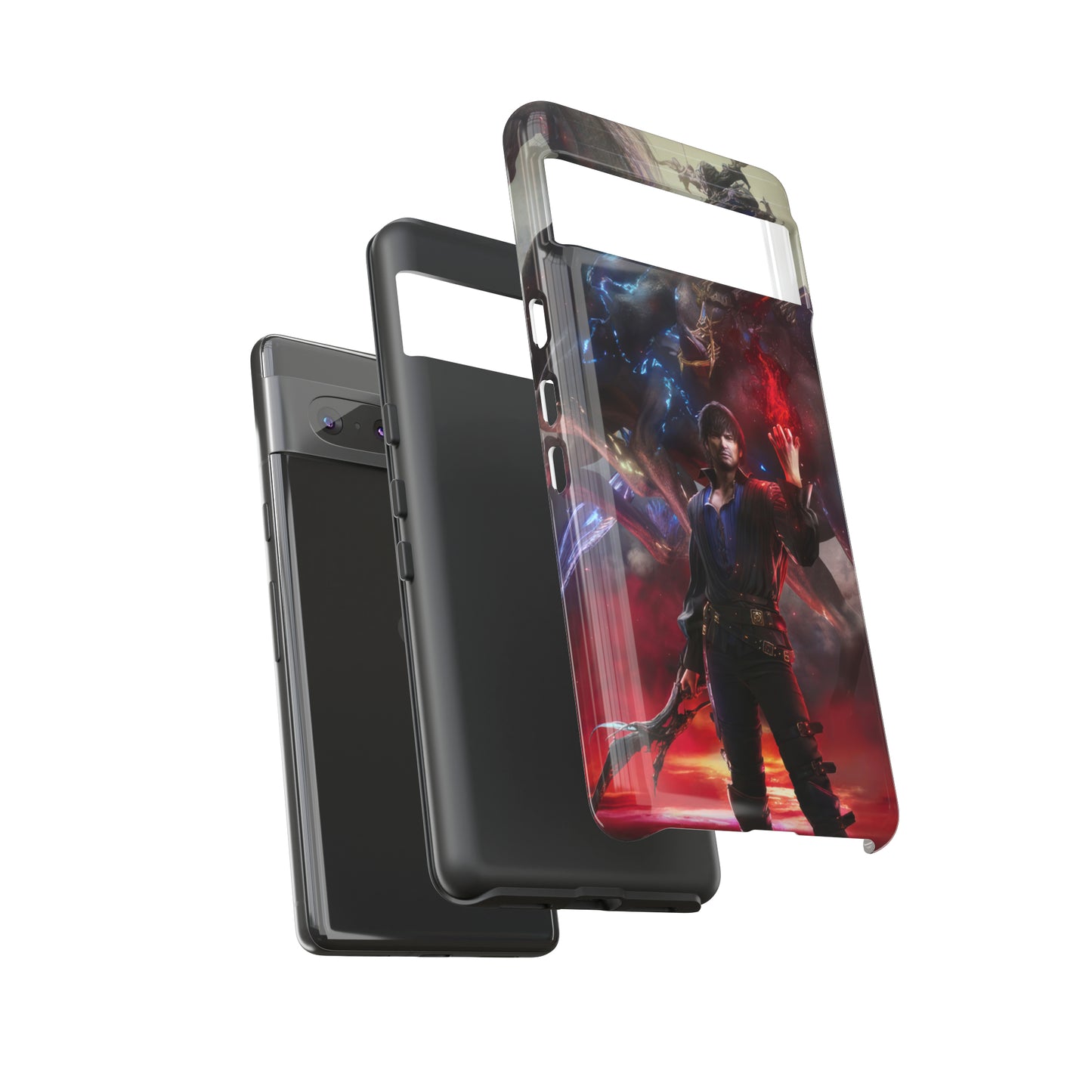 Final Fantasy XVI Barnabas Tharmr | Enhance Tough Phone Cases for iPhone 11-15 Pro Max / Samsung S21 - 23 Ultra / Pixel 5 - 7