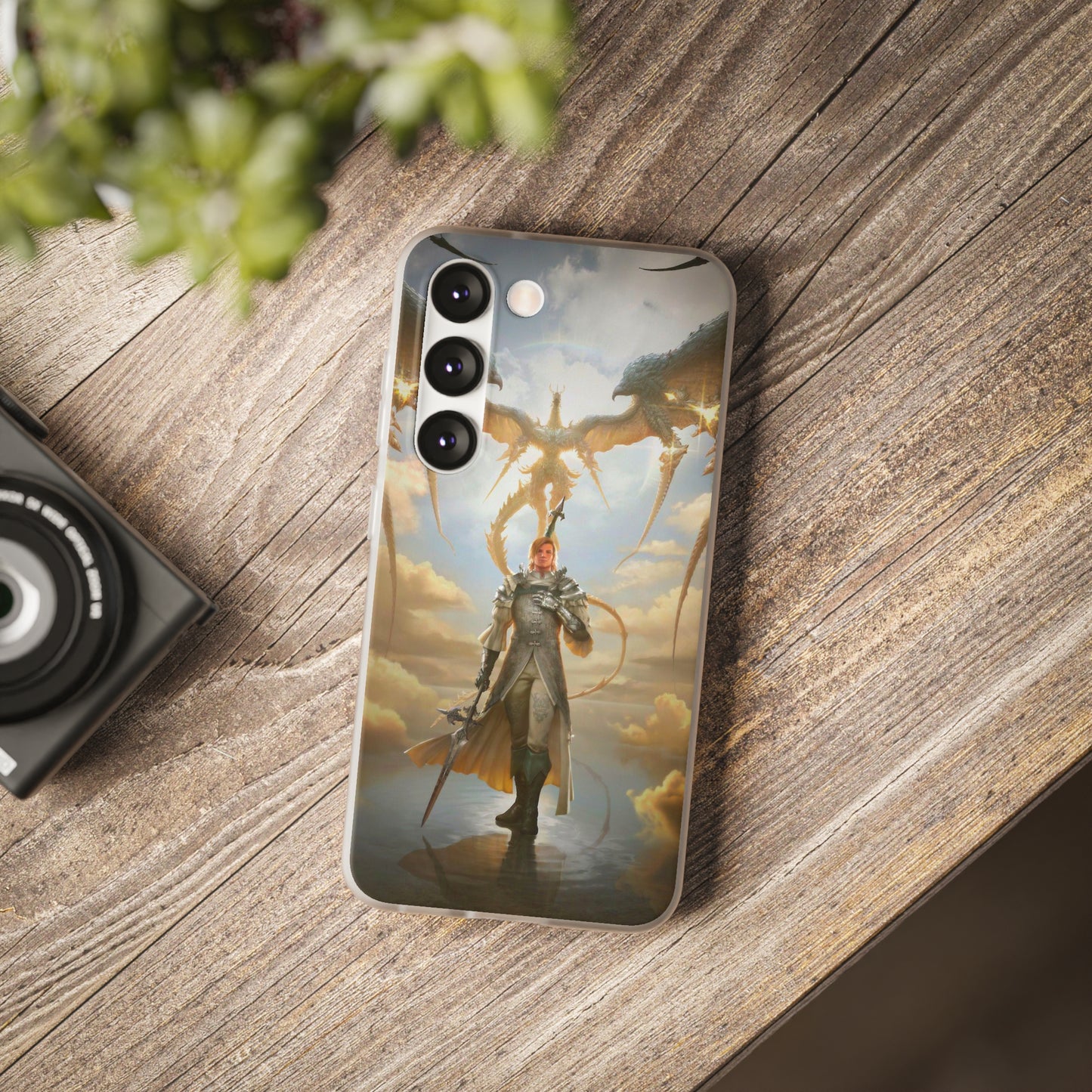 Final Fantasy XVI Dion Lesage | Flexible Phone Case | Iphone 11-14 Pro Max | Samsung 21-23 Ultra | Gift Packages Choice