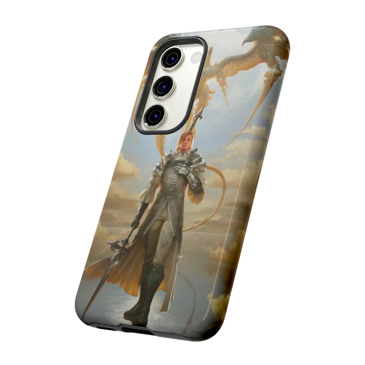 Final Fantasy XVI Dion Lesage | Enhance Tough Phone Cases for iPhone 11-15 Pro Max / Samsung S21 - 23 Ultra / Pixel 5 - 7