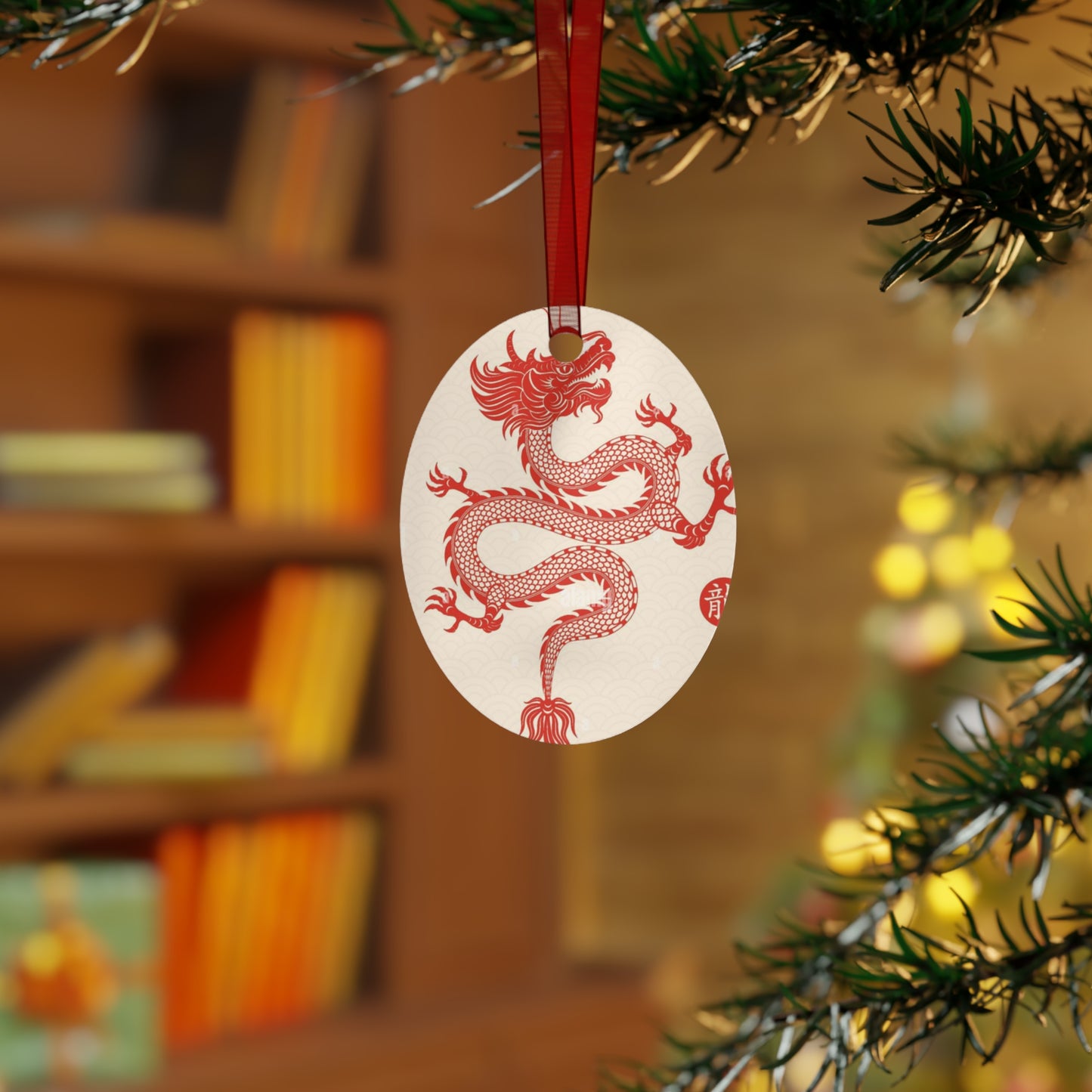 Chinese New Year | Dragon Year | Metal Ornaments