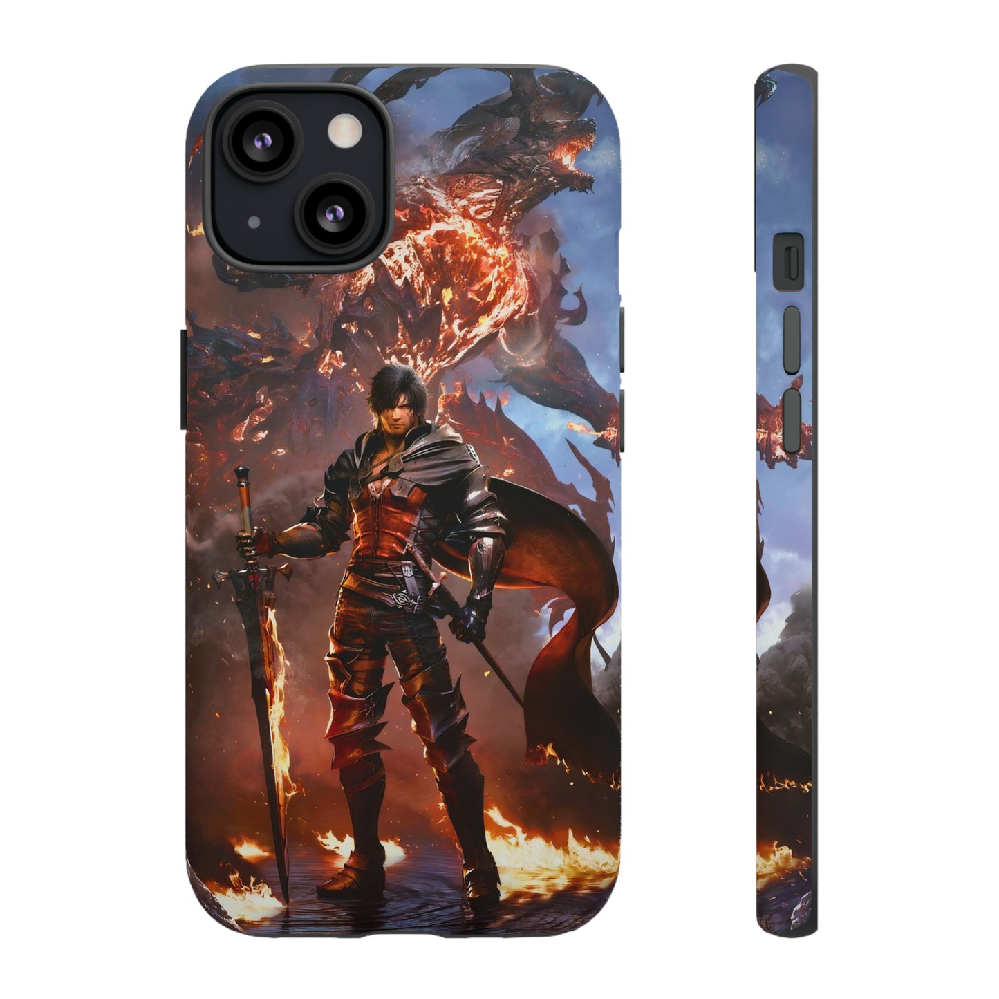 Final Fantasy XVI | Clive Rosfield | Enhance Tough Phone Cases for iPhone 11-15 Pro Max / Samsung S21 - 23 Ultra / Pixel 5 - 7