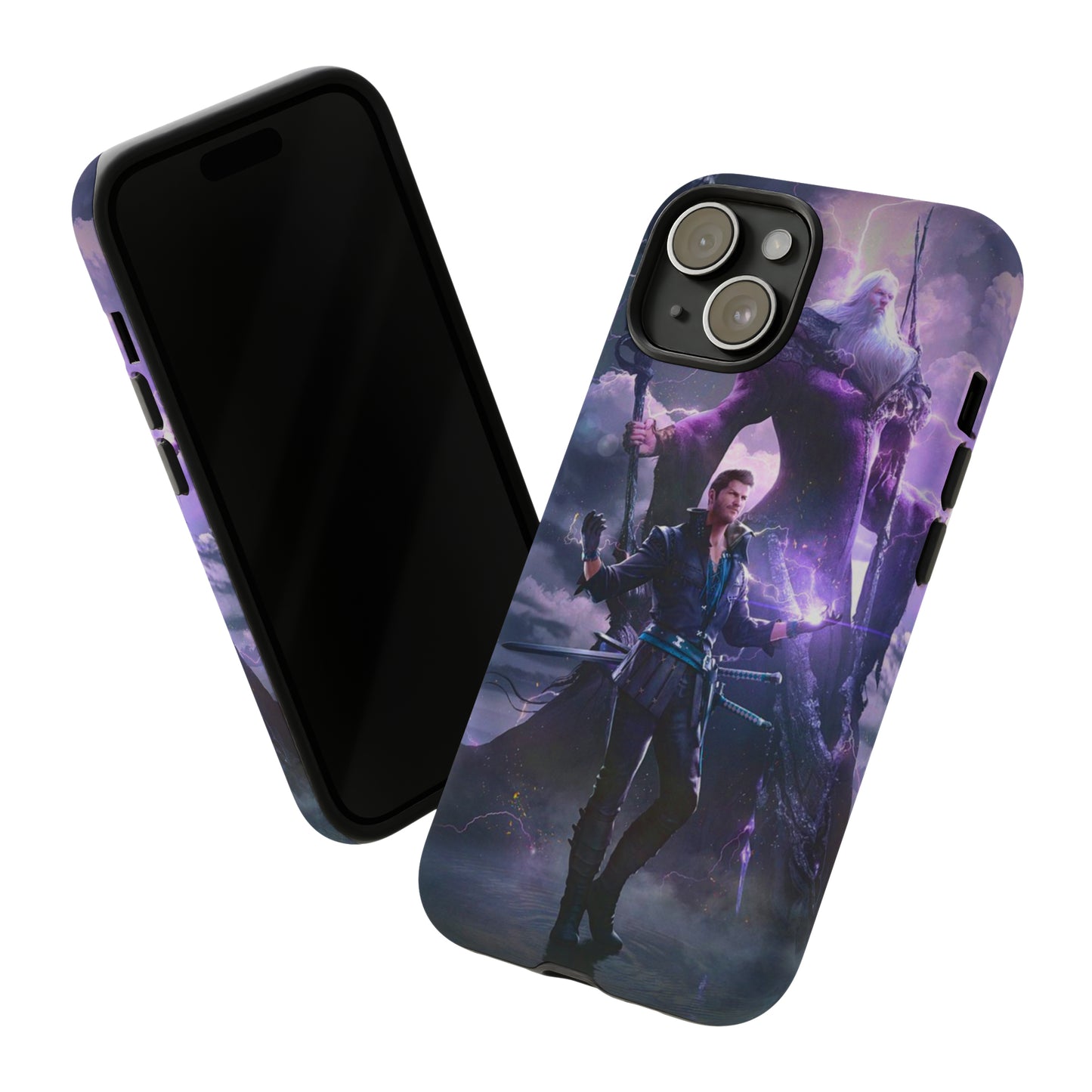 Final Fantasy XVI | Cidolfus Telamon | Enhance Tough Phone Cases for iPhone 11-15 Pro Max / Samsung S21 - 23 Ultra / Pixel 5 - 7