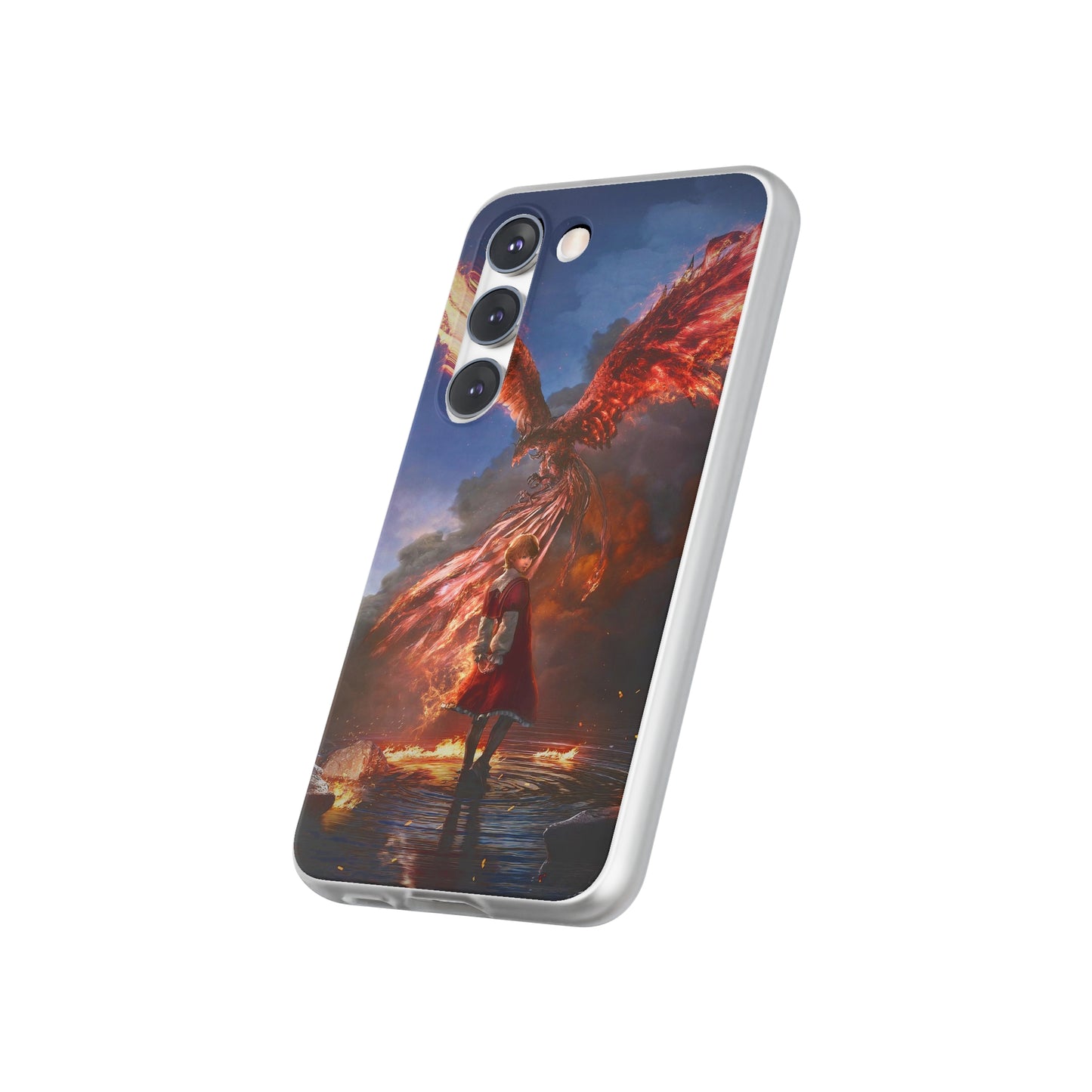 Final Fantasy XVI Joshua Rosfield | Flexible Phone Case | Iphone 11-14 Pro Max | Samsung 21-23 Ultra | Gift Packages Choice