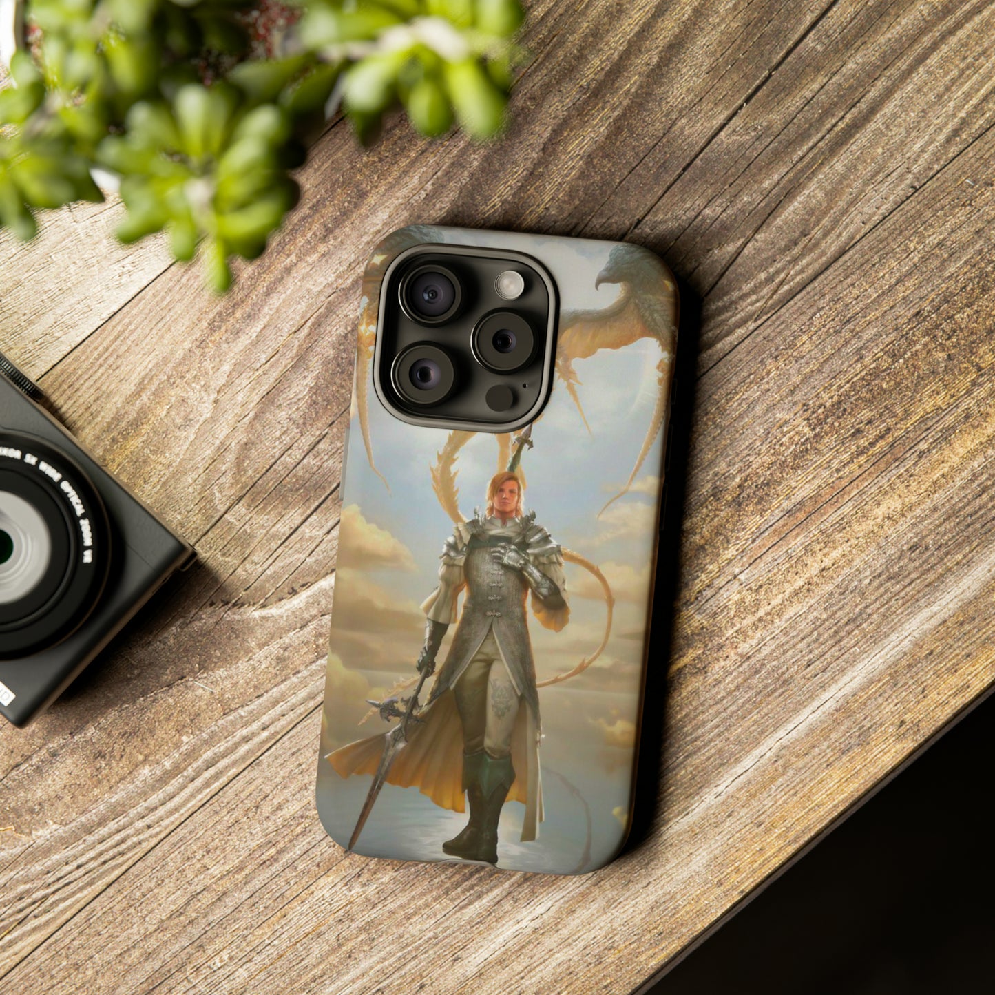 Final Fantasy XVI Dion Lesage | Enhance Tough Phone Cases for iPhone 11-15 Pro Max / Samsung S21 - 23 Ultra / Pixel 5 - 7