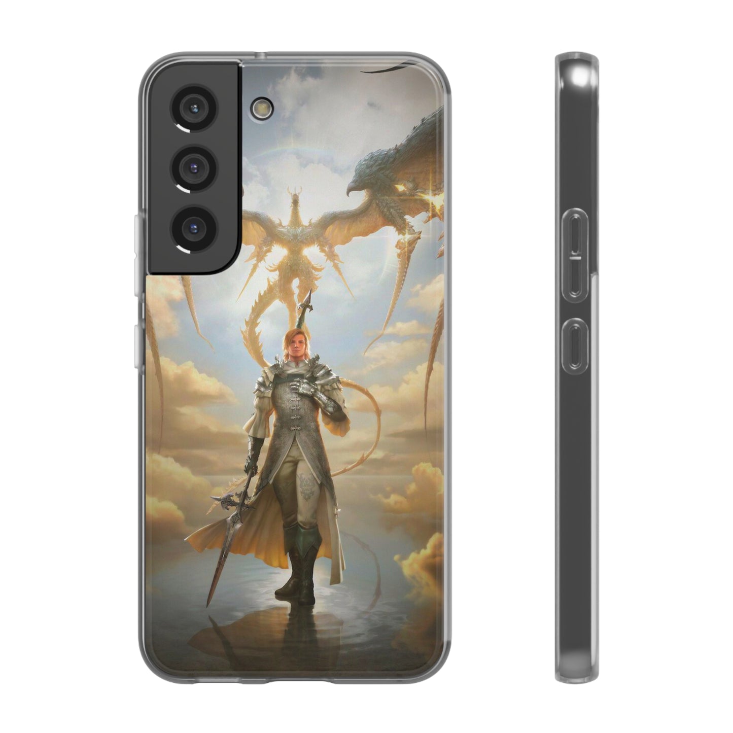 Final Fantasy XVI Dion Lesage | Flexible Phone Case | Iphone 11-14 Pro Max | Samsung 21-23 Ultra | Gift Packages Choice