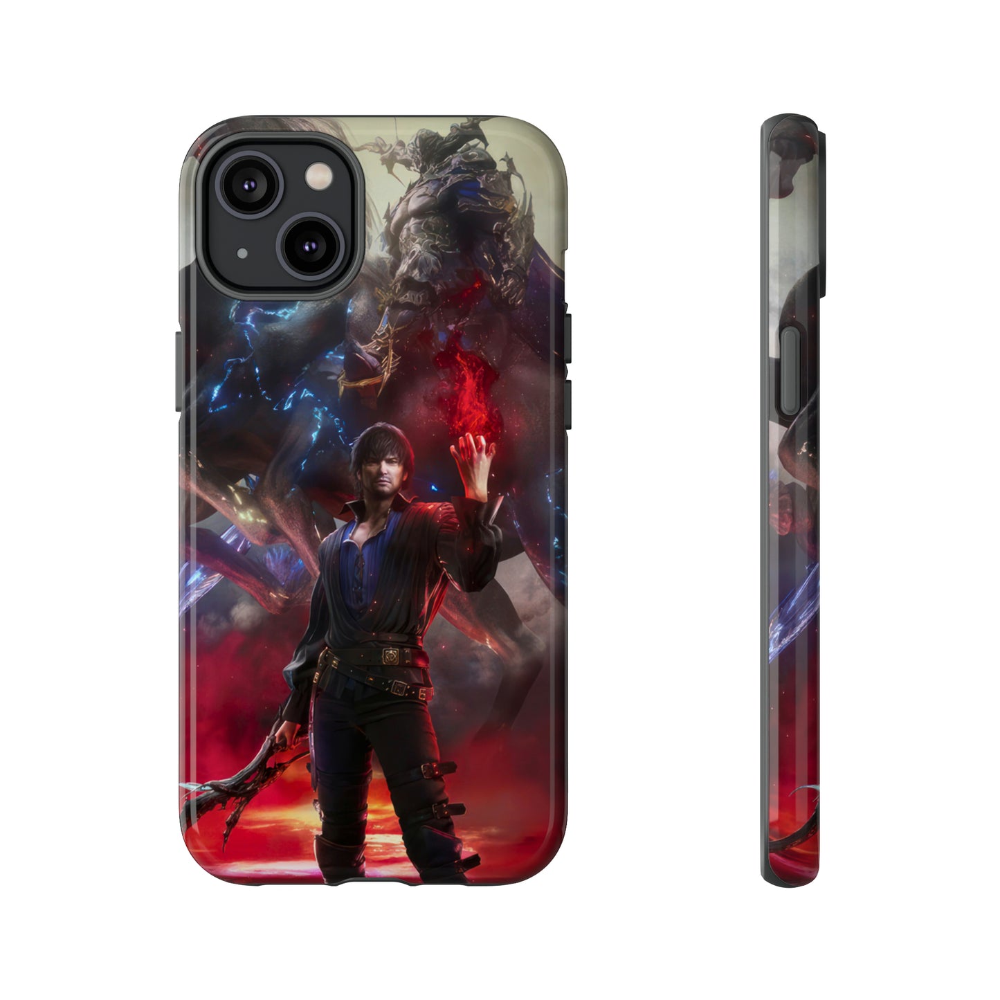 Final Fantasy XVI Barnabas Tharmr | Enhance Tough Phone Cases for iPhone 11-15 Pro Max / Samsung S21 - 23 Ultra / Pixel 5 - 7