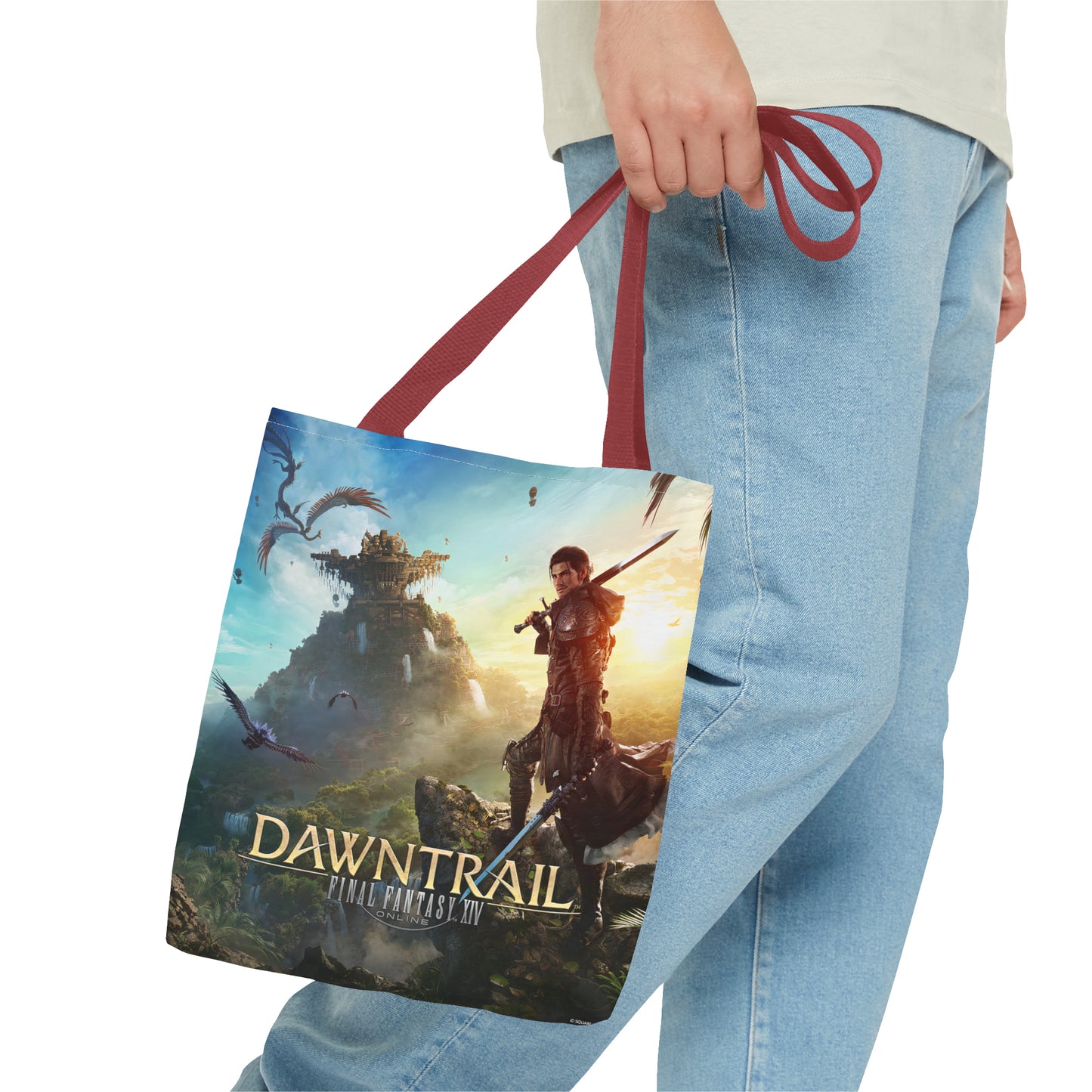 Final Fantasy XIV Dawntrail | Tote Bag (AOP) | 5 color Handle