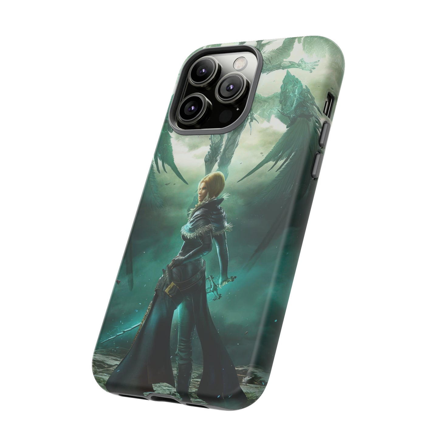 Final Fantasy XVI Benedikta Harman |  Enhance Tough Phone Cases for iPhone 11-15 Pro Max / Samsung S21 - 23 Ultra / Pixel 5 - 7