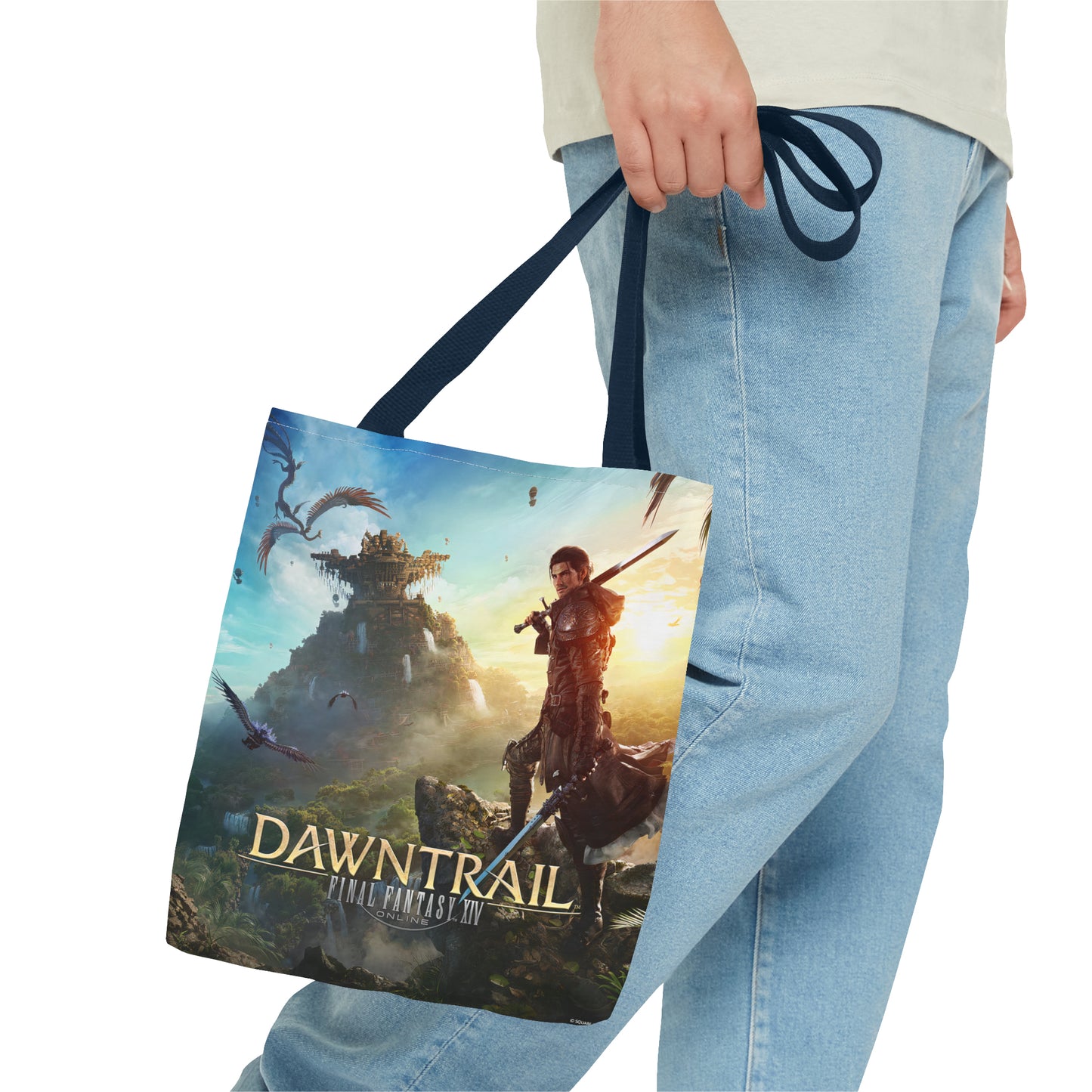 Final Fantasy XIV Dawntrail | Tote Bag (AOP) | 5 color Handle