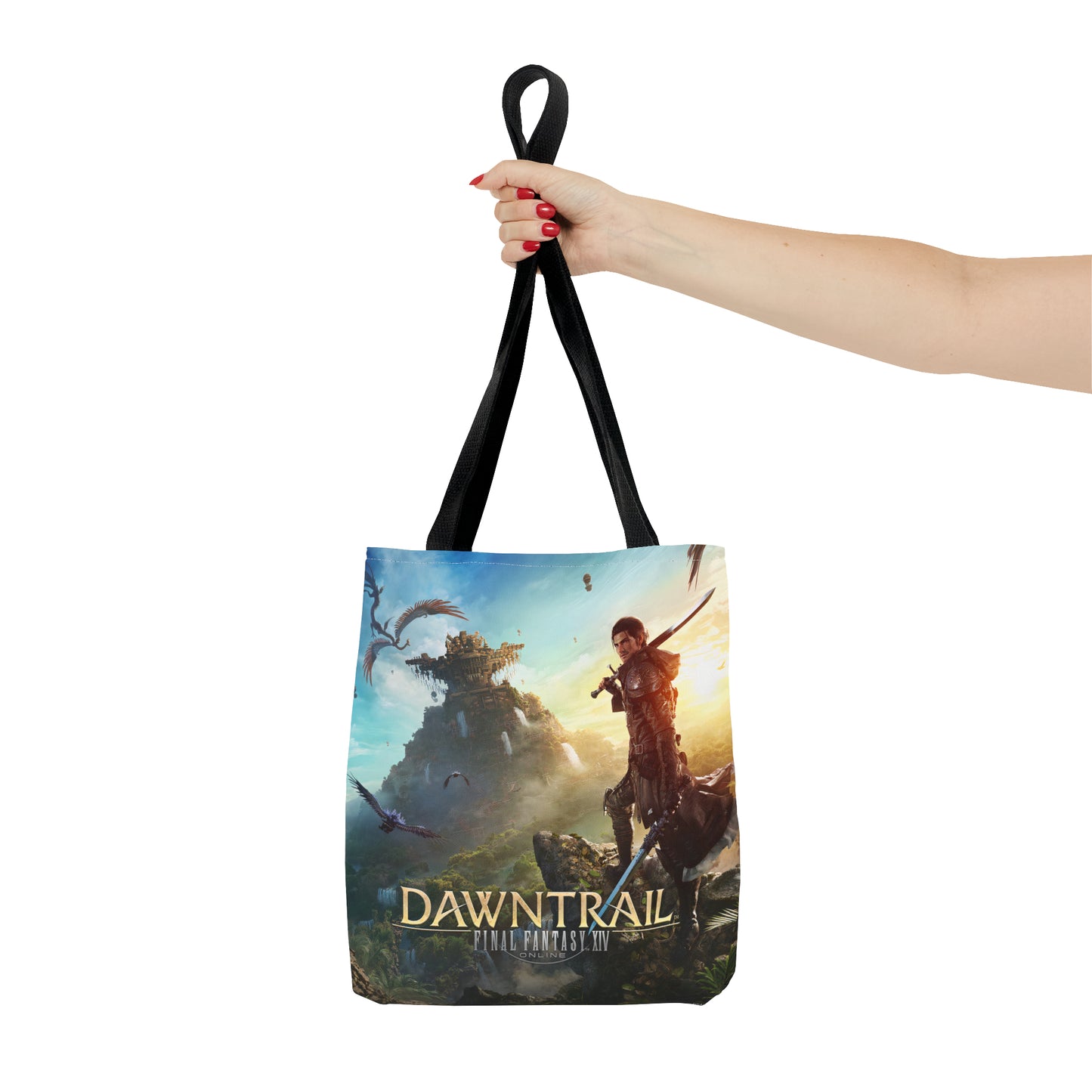 Final Fantasy XIV Dawntrail | Tote Bag (AOP) | 5 color Handle