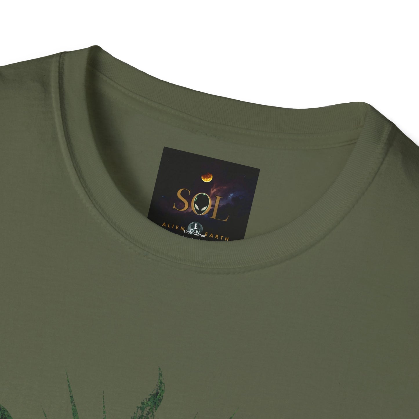 Alien Sayings T-Shirt — "Just write about this design after I am alien" Graphic Tee