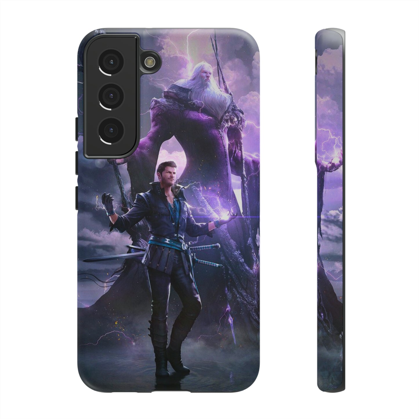 Final Fantasy XVI | Cidolfus Telamon | Enhance Tough Phone Cases for iPhone 11-15 Pro Max / Samsung S21 - 23 Ultra / Pixel 5 - 7