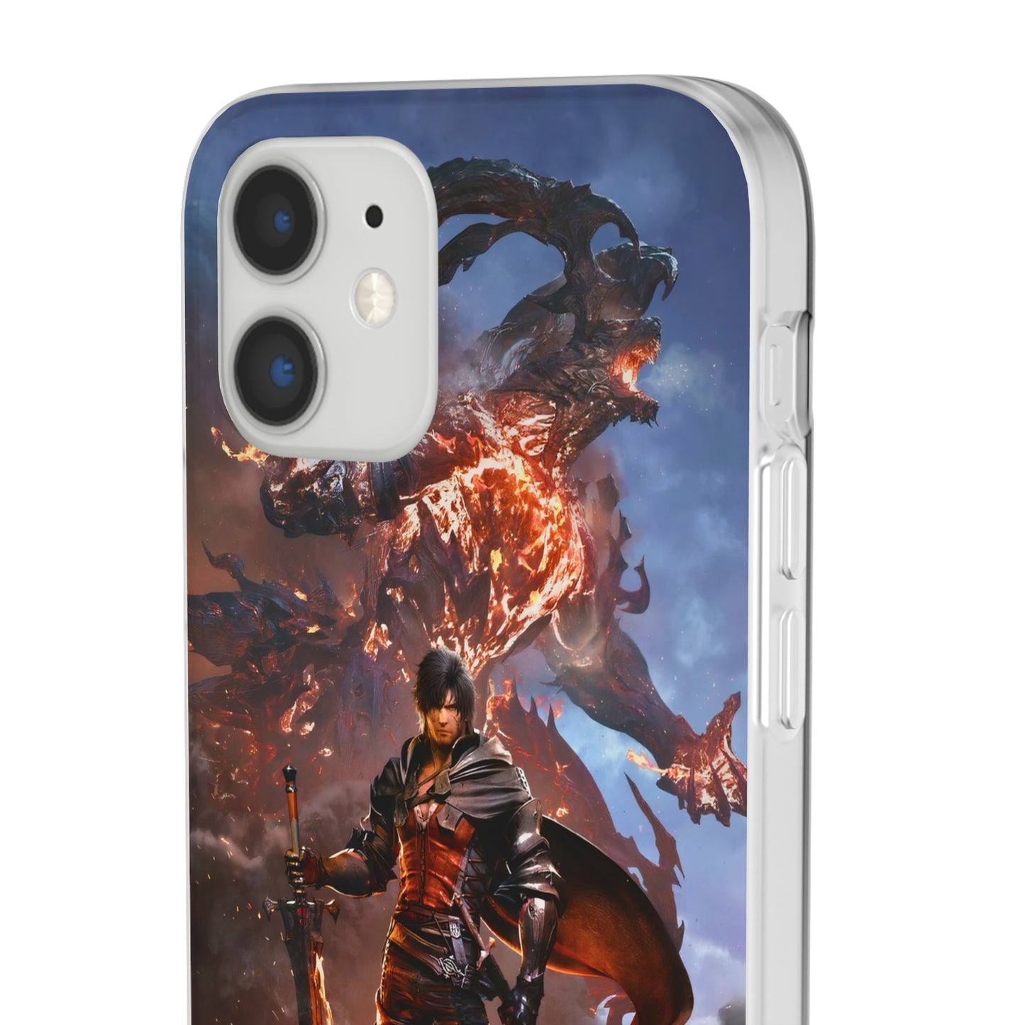 Final Fantasy XVI Clive Rosfield | Flexible Phone Case | Iphone 11-14 Pro Max | Samsung 21-23 Ultra | Gift Packages Choice