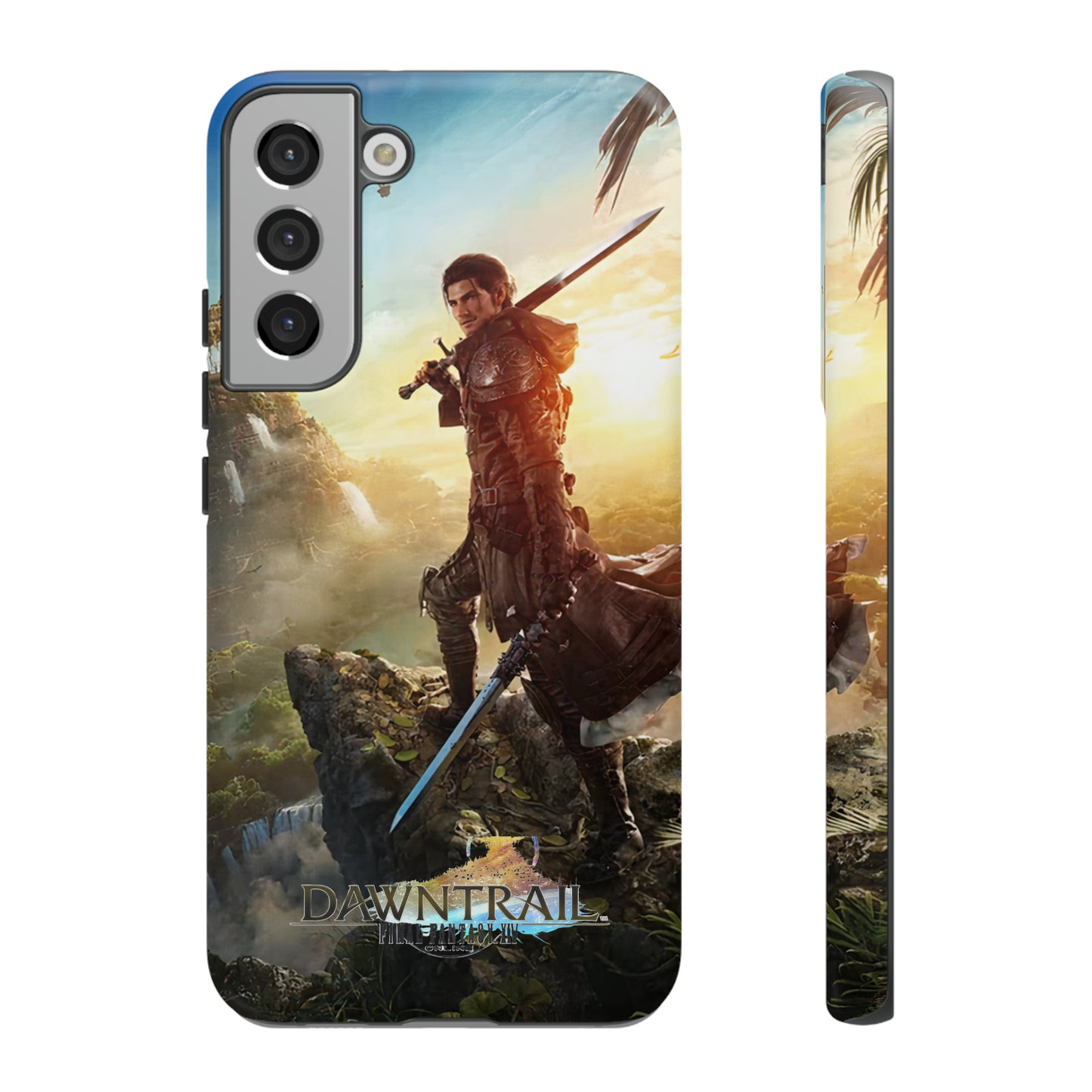 Final Fantasy XIV Dawntrail | Enhance Tough Phone Cases for iPhone 11-15 Pro Max / Samsung S21 - 23 Ultra / Pixel 5 - 7