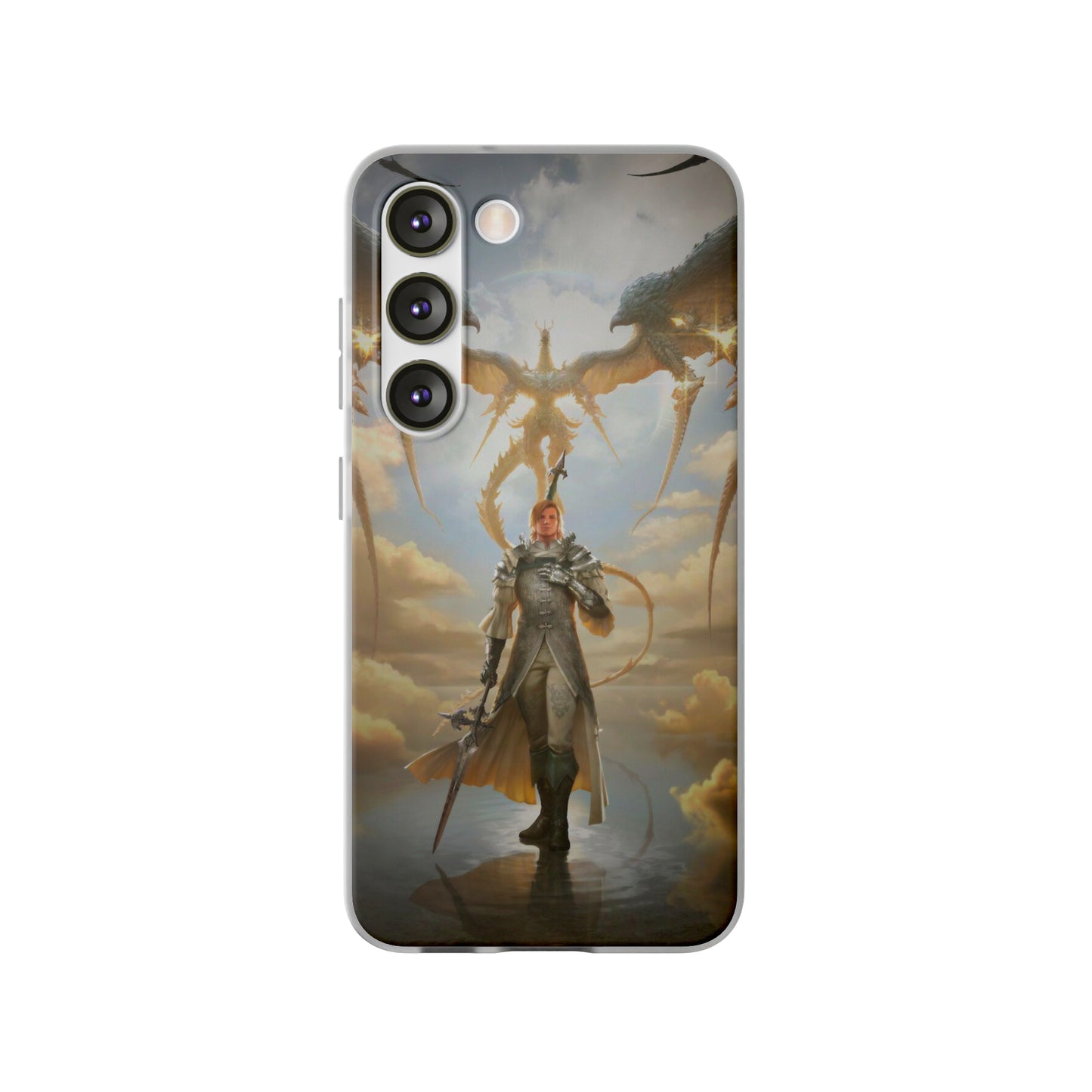 Final Fantasy XVI Dion Lesage | Flexible Phone Case | Iphone 11-14 Pro Max | Samsung 21-23 Ultra | Gift Packages Choice