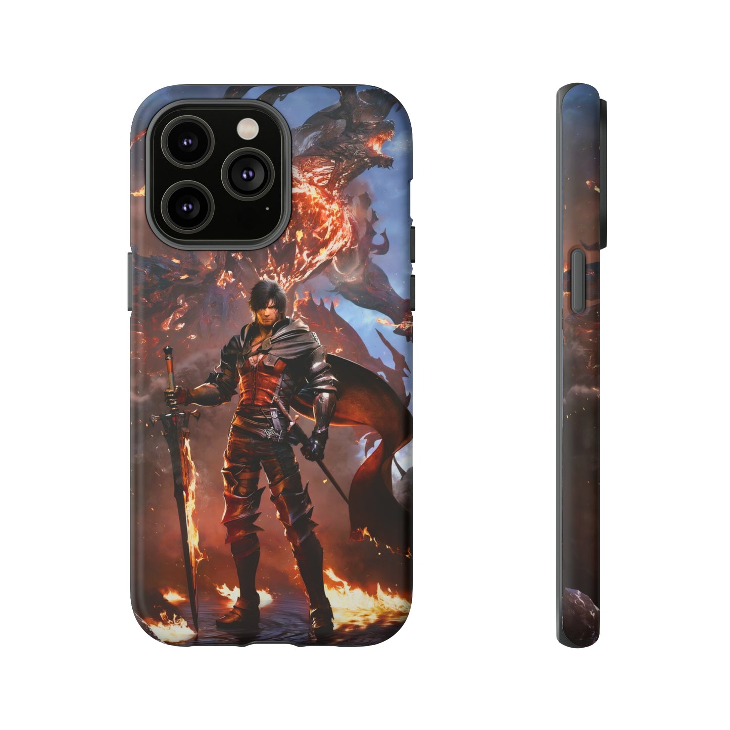 Final Fantasy XVI | Clive Rosfield | Enhance Tough Phone Cases for iPhone 11-15 Pro Max / Samsung S21 - 23 Ultra / Pixel 5 - 7