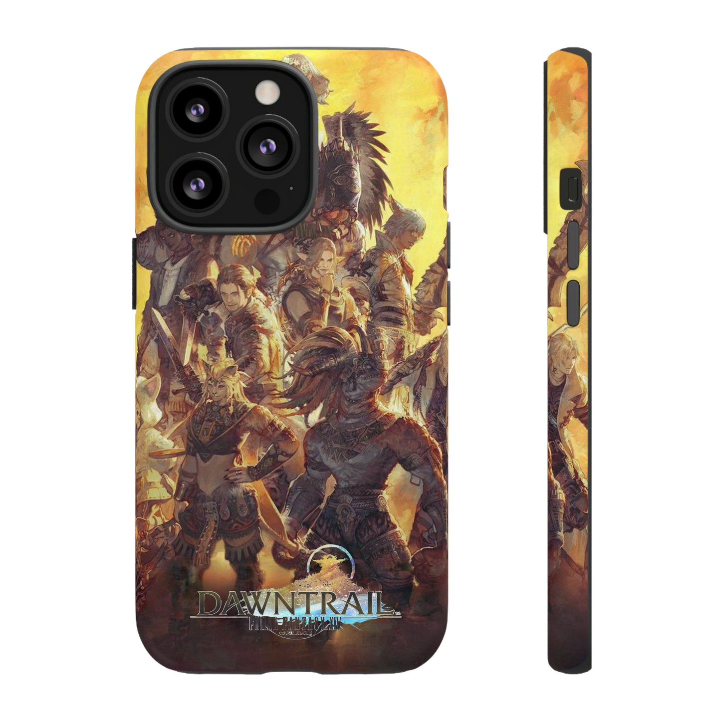 Final Fantasy XIV Dawntrail | Enhance Tough Phone Cases for iPhone 11-15 Pro Max / Samsung S21 - 23 Ultra / Pixel 5 - 7