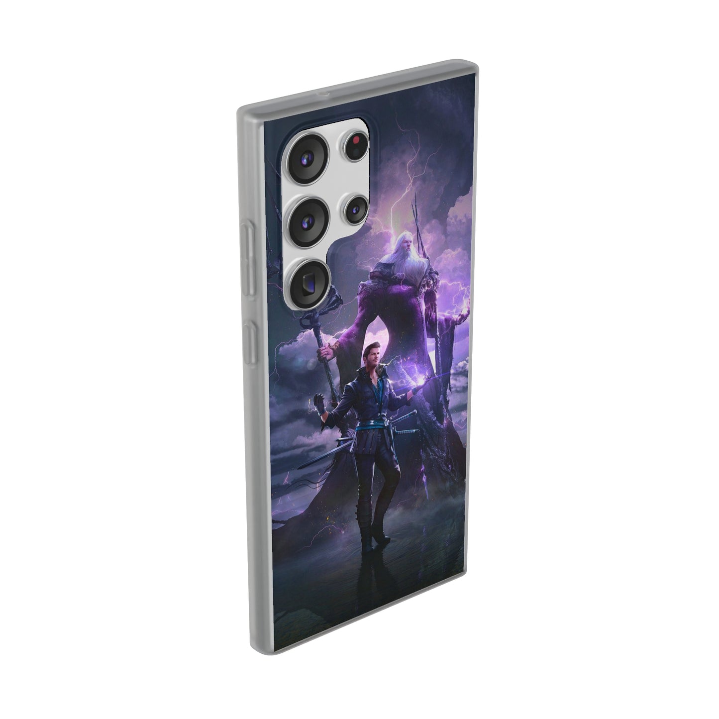 Final Fantasy XVI Cidolfus Telamon | Flexible Phone Case | Iphone 11-14 Pro Max | Samsung 21-23 Ultra | Gift Packages Choice