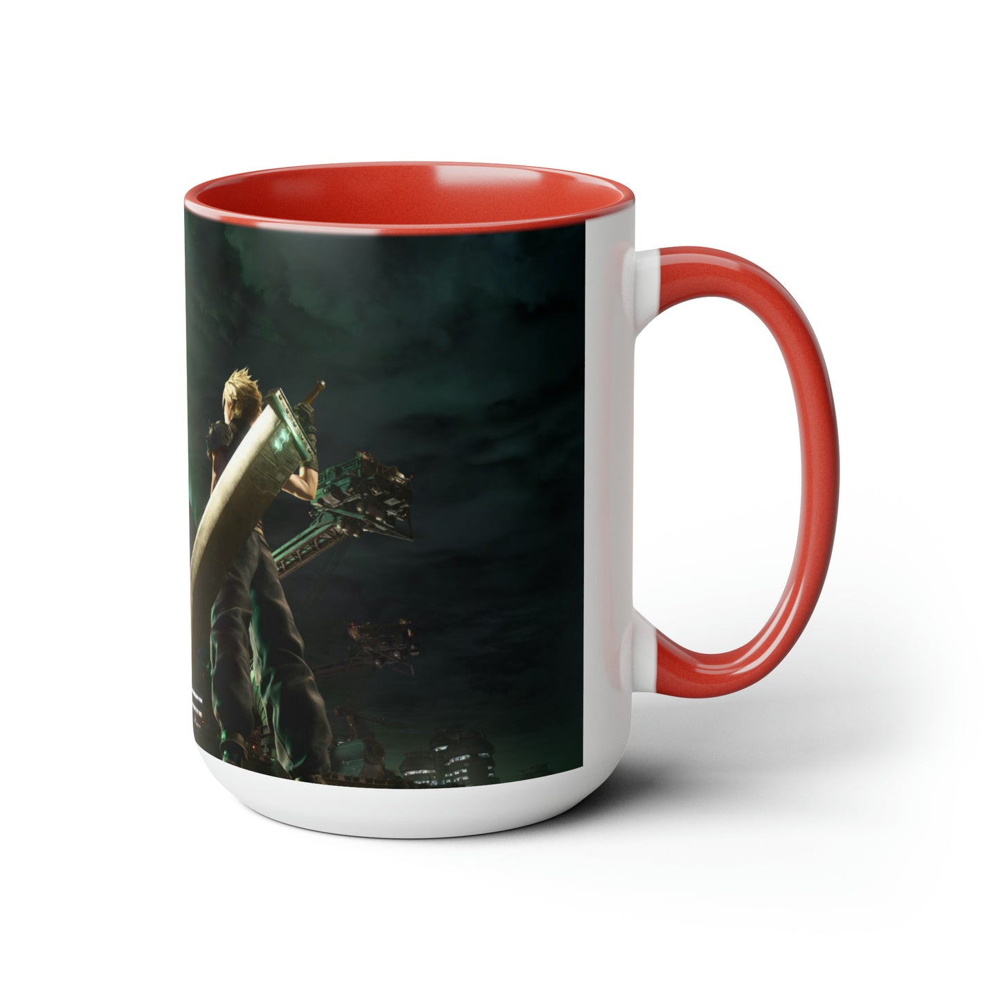 Final Fantasy VII Remake Two-Tone Coffee Mugs, 15oz