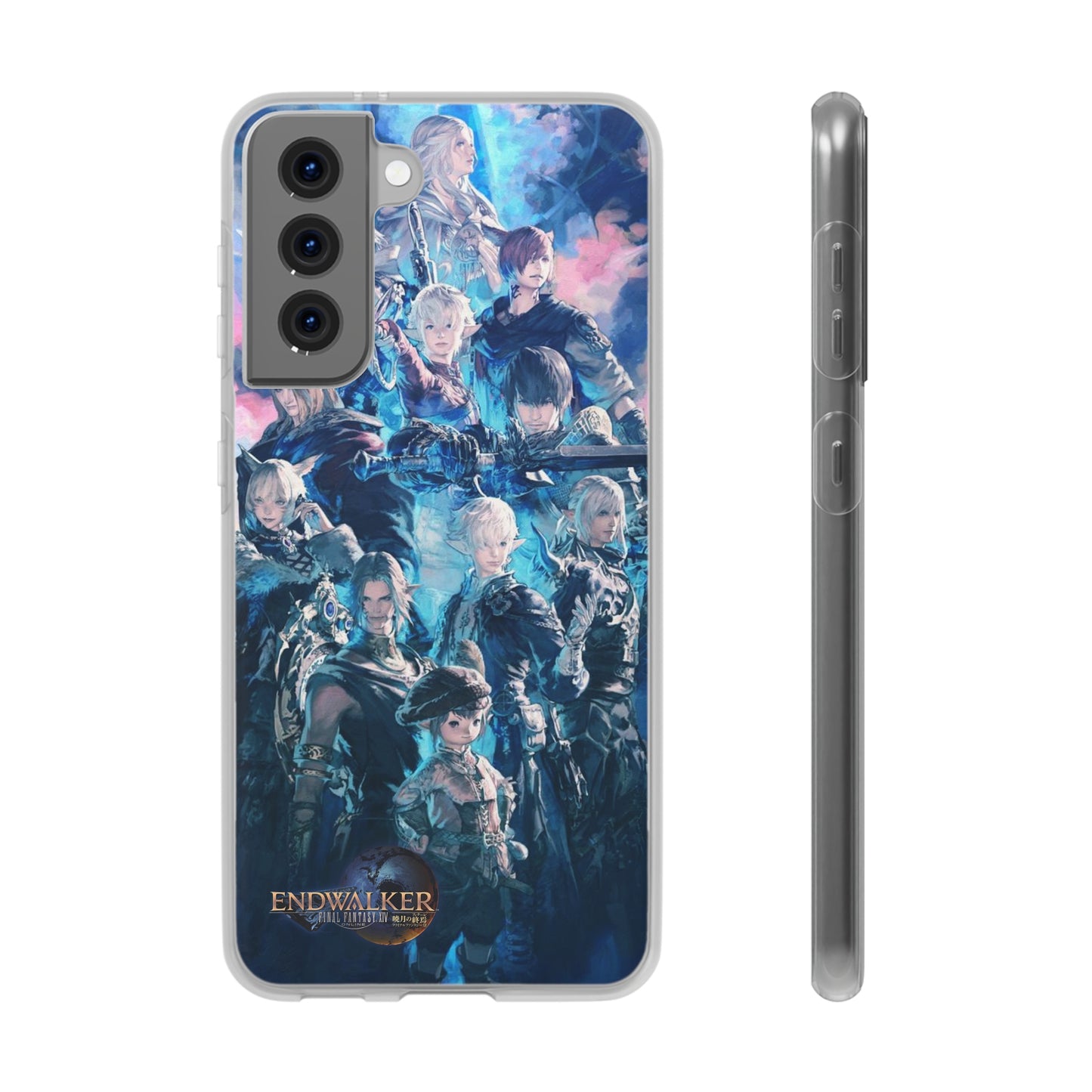 Final Fantasy XIV Endwalker | Flexible Phone Case | Iphone 11-14 Pro Max | Samsung 21-23 Ultra