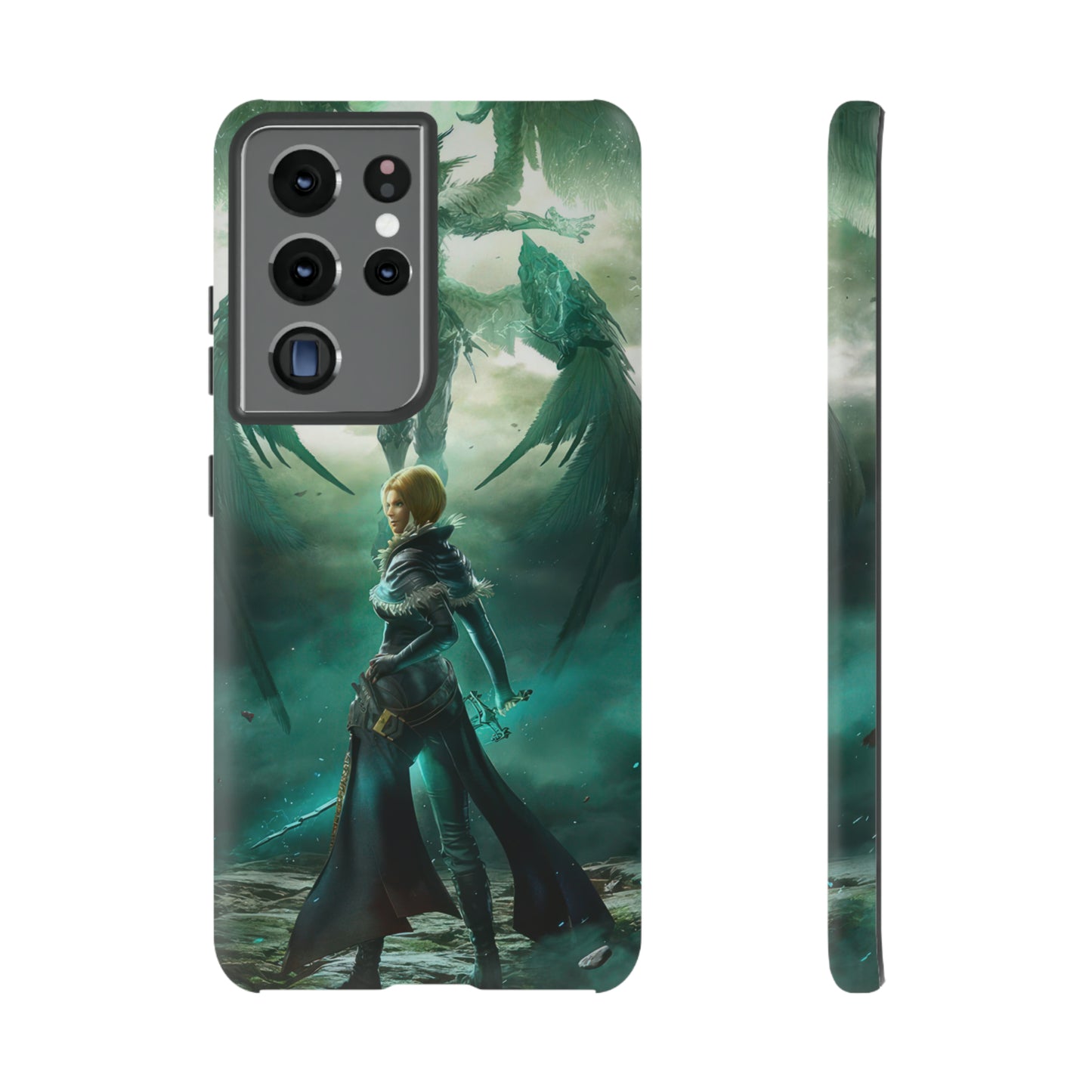 Final Fantasy XVI Benedikta Harman |  Enhance Tough Phone Cases for iPhone 11-15 Pro Max / Samsung S21 - 23 Ultra / Pixel 5 - 7