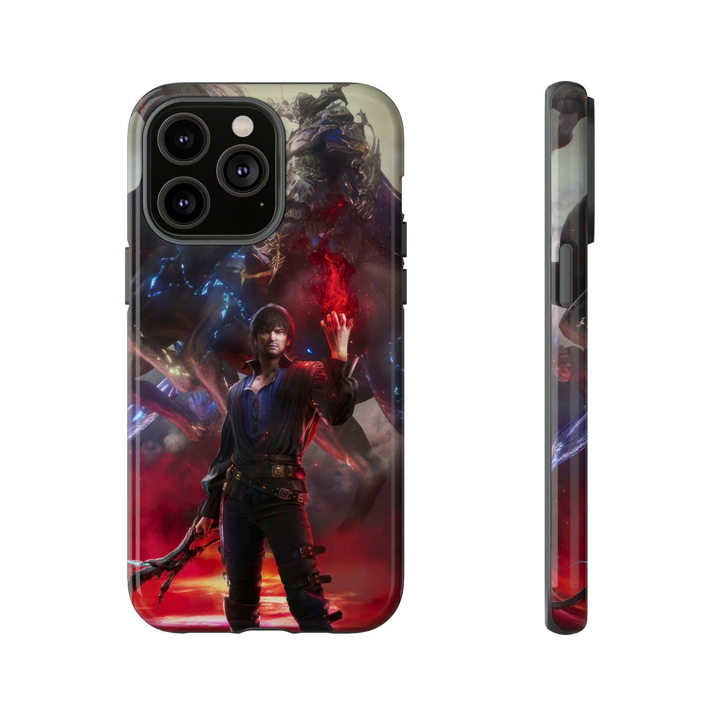 Final Fantasy XVI Barnabas Tharmr | Enhance Tough Phone Cases for iPhone 11-15 Pro Max / Samsung S21 - 23 Ultra / Pixel 5 - 7