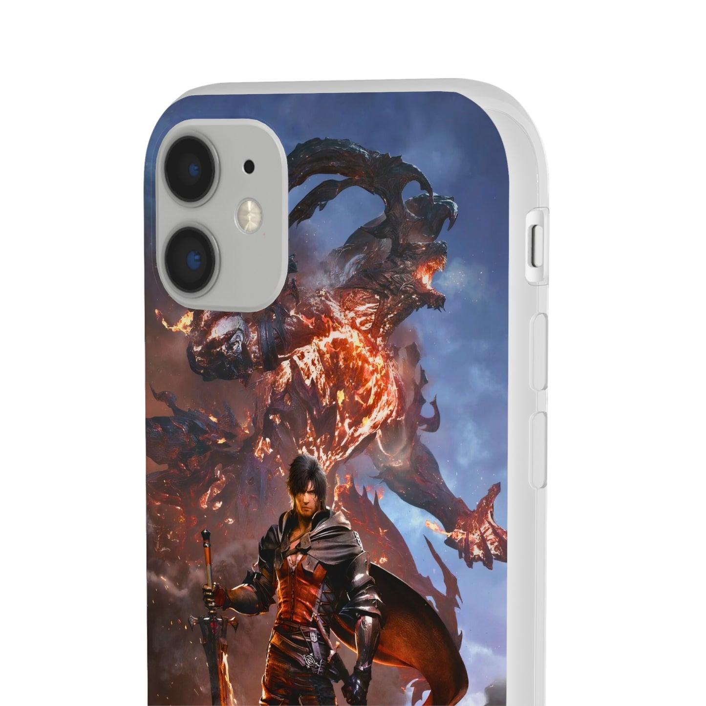 Final Fantasy XVI Clive Rosfield | Flexible Phone Case | Iphone 11-14 Pro Max | Samsung 21-23 Ultra | Gift Packages Choice