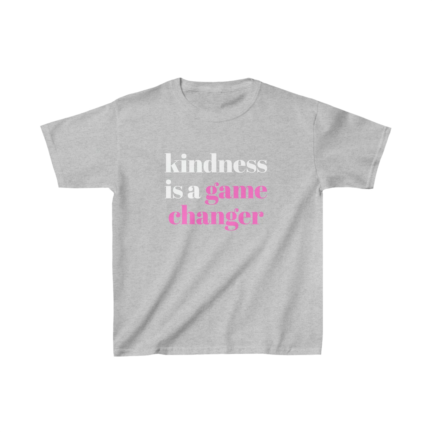 Kindness Is A Game Changer Kids Heavy Cotton™ Tee