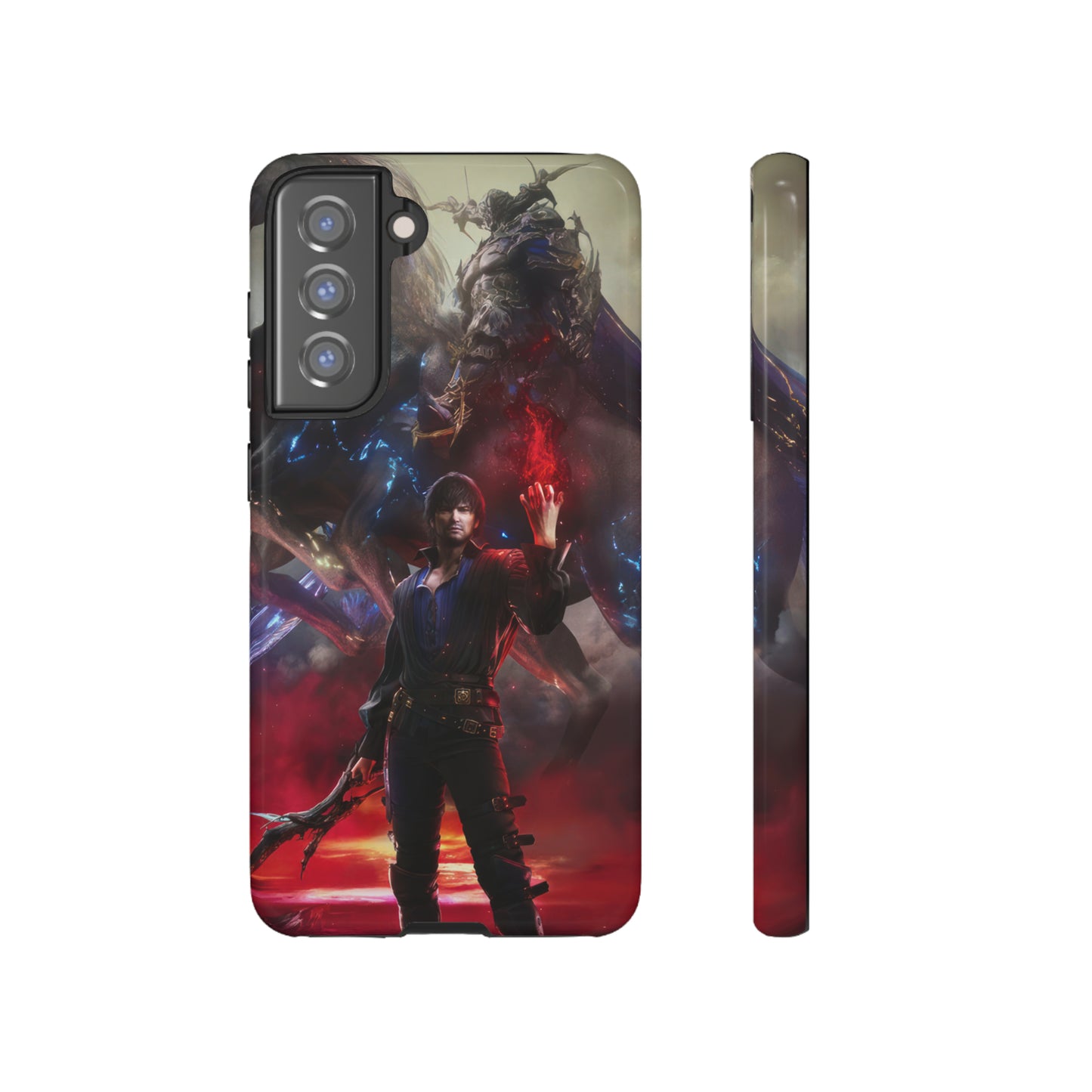 Final Fantasy XVI Barnabas Tharmr | Enhance Tough Phone Cases for iPhone 11-15 Pro Max / Samsung S21 - 23 Ultra / Pixel 5 - 7