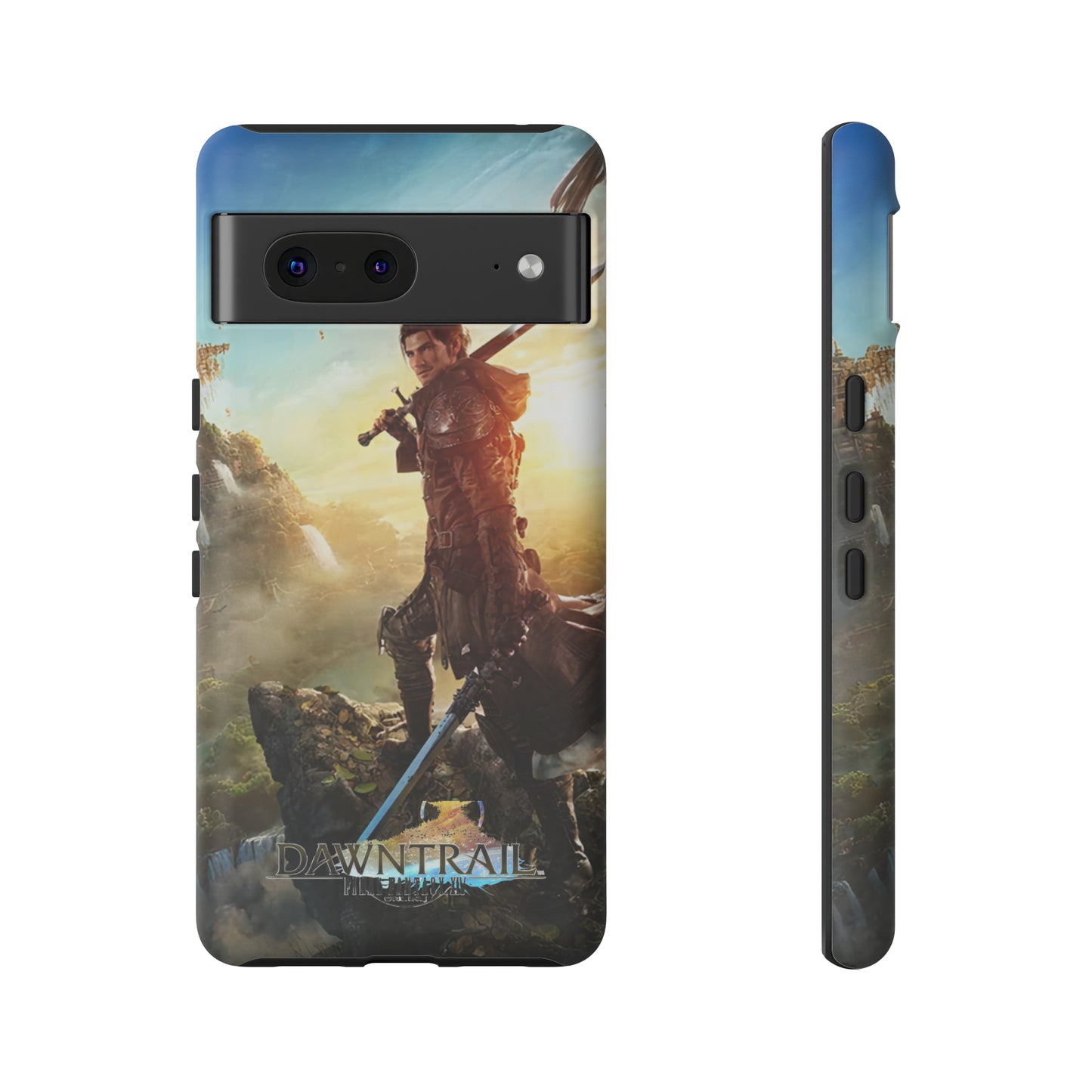 Final Fantasy XIV Dawntrail | Enhance Tough Phone Cases for iPhone 11-15 Pro Max / Samsung S21 - 23 Ultra / Pixel 5 - 7