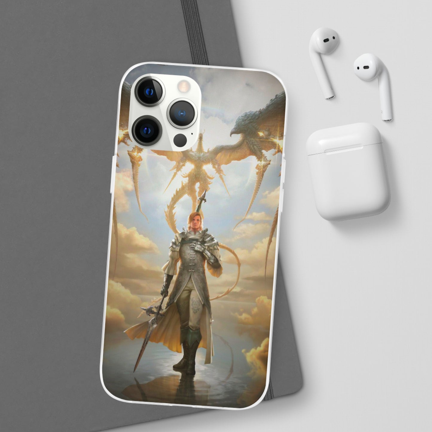 Final Fantasy XVI Dion Lesage | Flexible Phone Case | Iphone 11-14 Pro Max | Samsung 21-23 Ultra | Gift Packages Choice