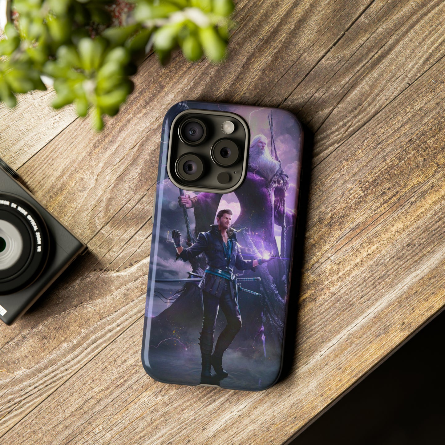 Final Fantasy XVI | Cidolfus Telamon | Enhance Tough Phone Cases for iPhone 11-15 Pro Max / Samsung S21 - 23 Ultra / Pixel 5 - 7