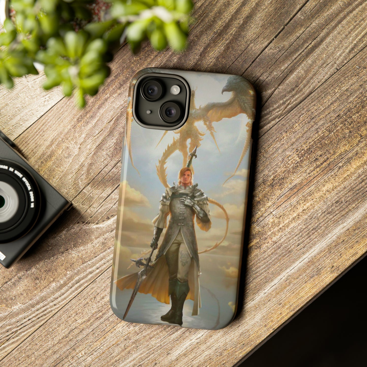 Final Fantasy XVI Dion Lesage | Enhance Tough Phone Cases for iPhone 11-15 Pro Max / Samsung S21 - 23 Ultra / Pixel 5 - 7