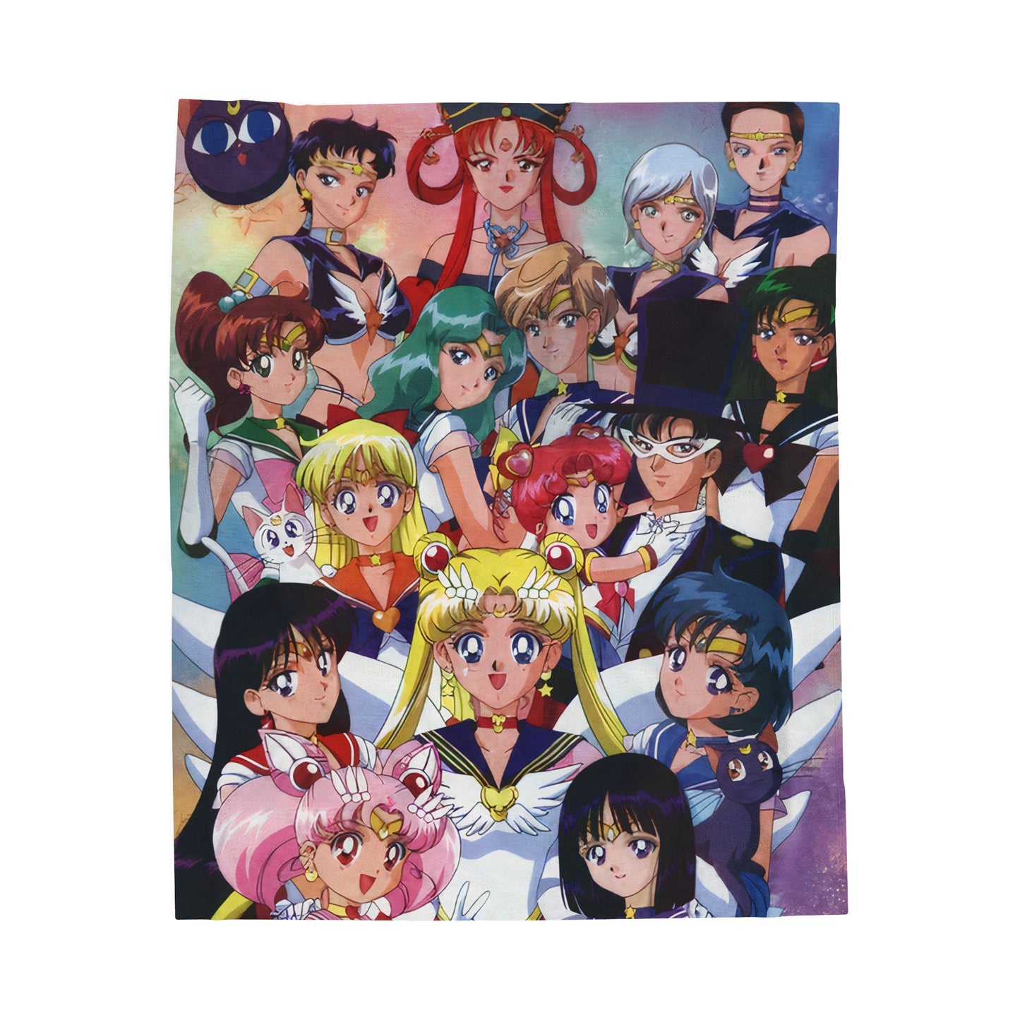 Sailor moon Velveteen Plush Blanket