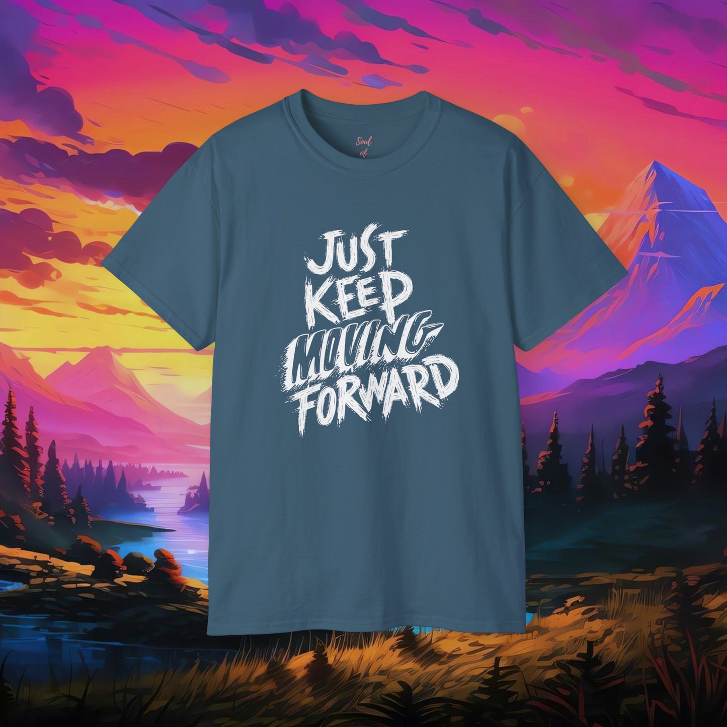 Just Keep Moving Forward Unisex Ultra Cotton Tee