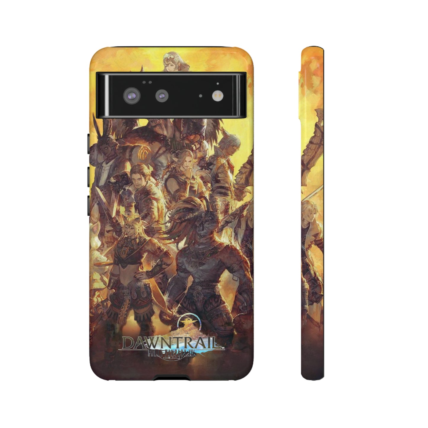 Final Fantasy XIV Dawntrail | Enhance Tough Phone Cases for iPhone 11-15 Pro Max / Samsung S21 - 23 Ultra / Pixel 5 - 7