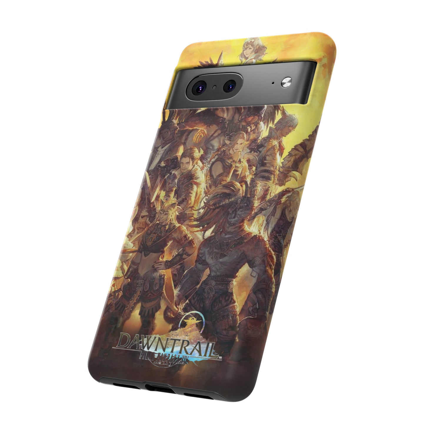 Final Fantasy XIV Dawntrail | Enhance Tough Phone Cases for iPhone 11-15 Pro Max / Samsung S21 - 23 Ultra / Pixel 5 - 7