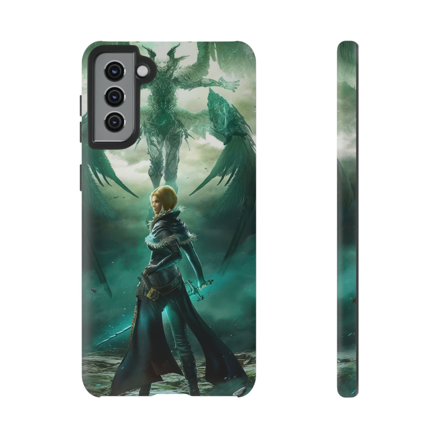 Final Fantasy XVI Benedikta Harman |  Enhance Tough Phone Cases for iPhone 11-15 Pro Max / Samsung S21 - 23 Ultra / Pixel 5 - 7