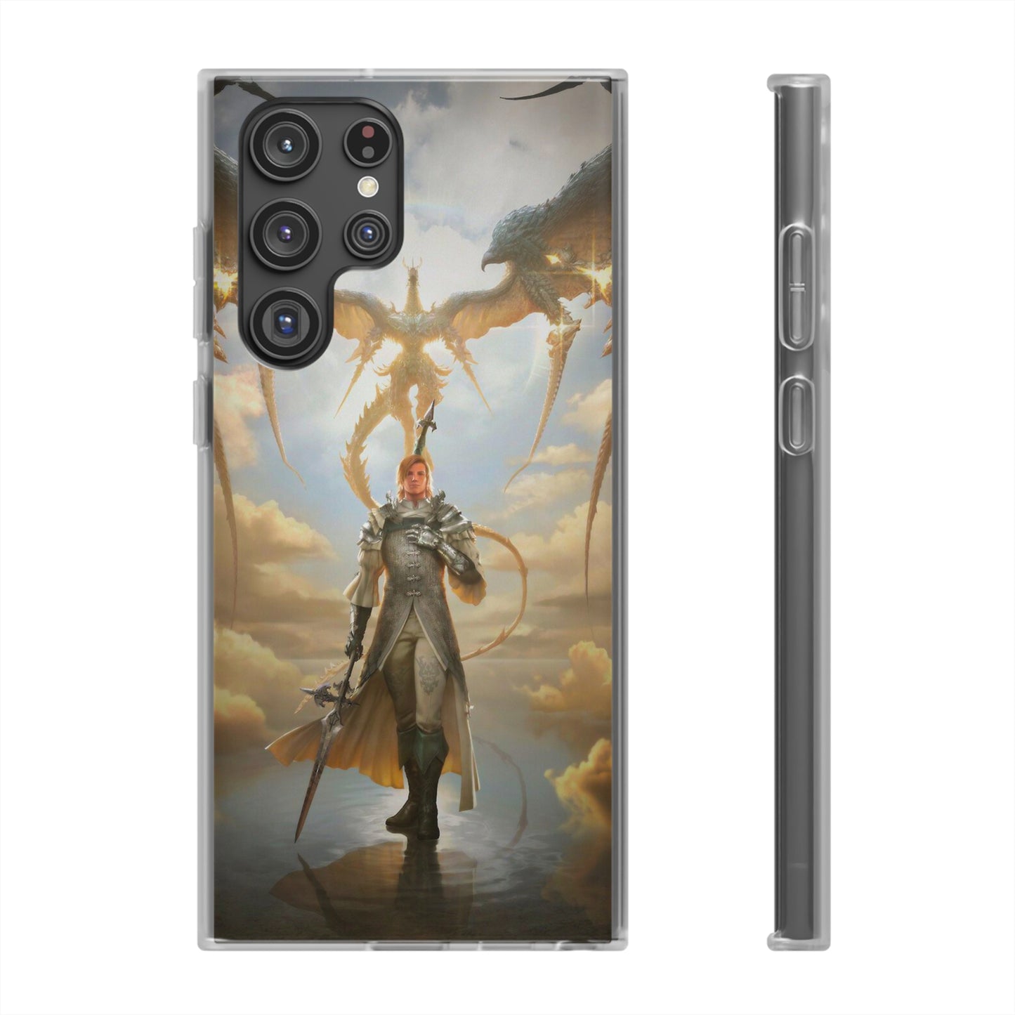 Final Fantasy XVI Dion Lesage | Flexible Phone Case | Iphone 11-14 Pro Max | Samsung 21-23 Ultra | Gift Packages Choice