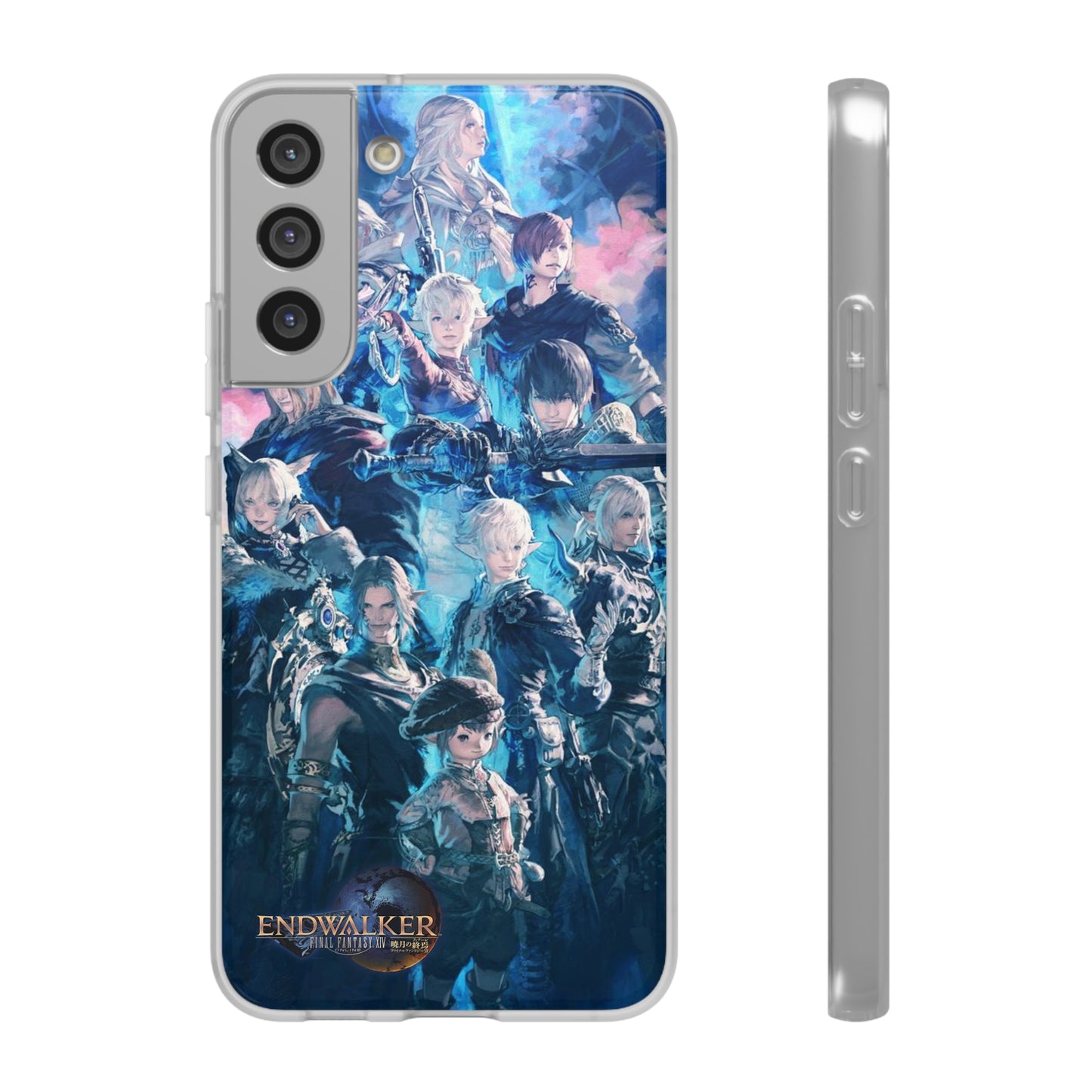 Final Fantasy XIV Endwalker | Flexible Phone Case | Iphone 11-14 Pro Max | Samsung 21-23 Ultra